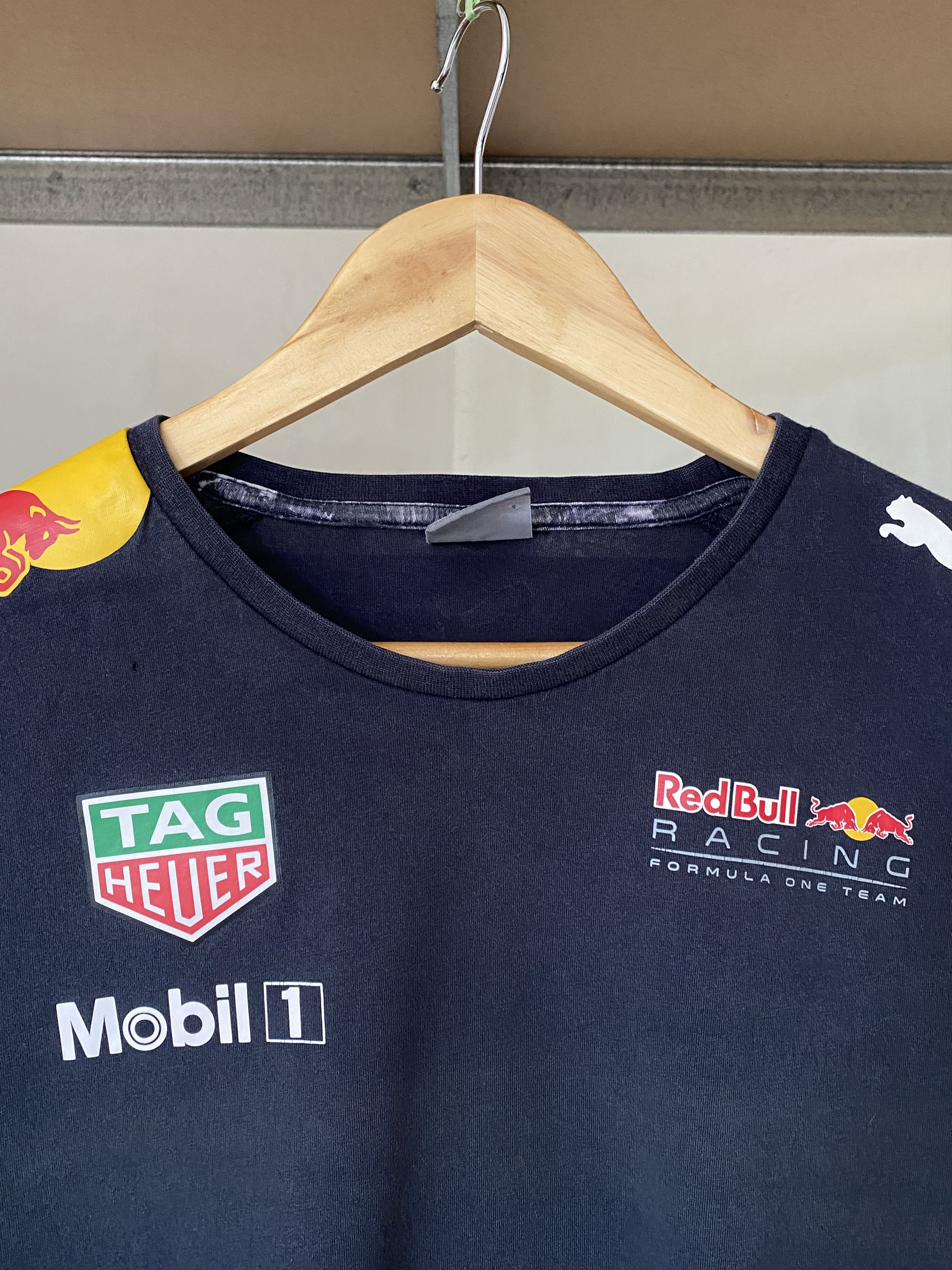 Puma Puma Red Bull Formula Uno F1 Vintage 2000s Racing T-shirt Size US M / EU 48-50 / 2 - 4 Thumbnail