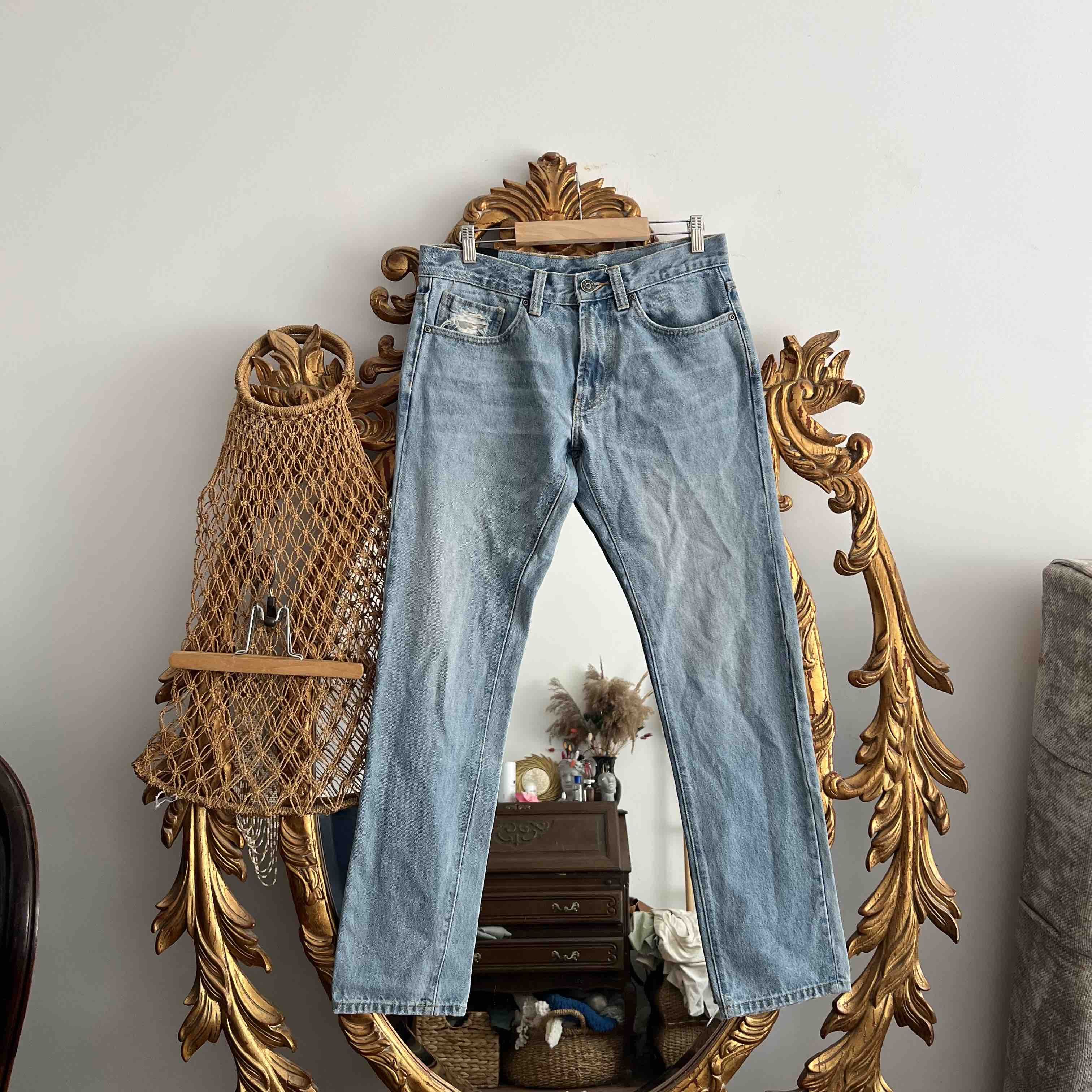 Puma PUMA X THE WEEKEND STRAIGHT JEANS PANTS Y2K 30 Size 30" / US 8 / IT 44 - 2 Thumbnail