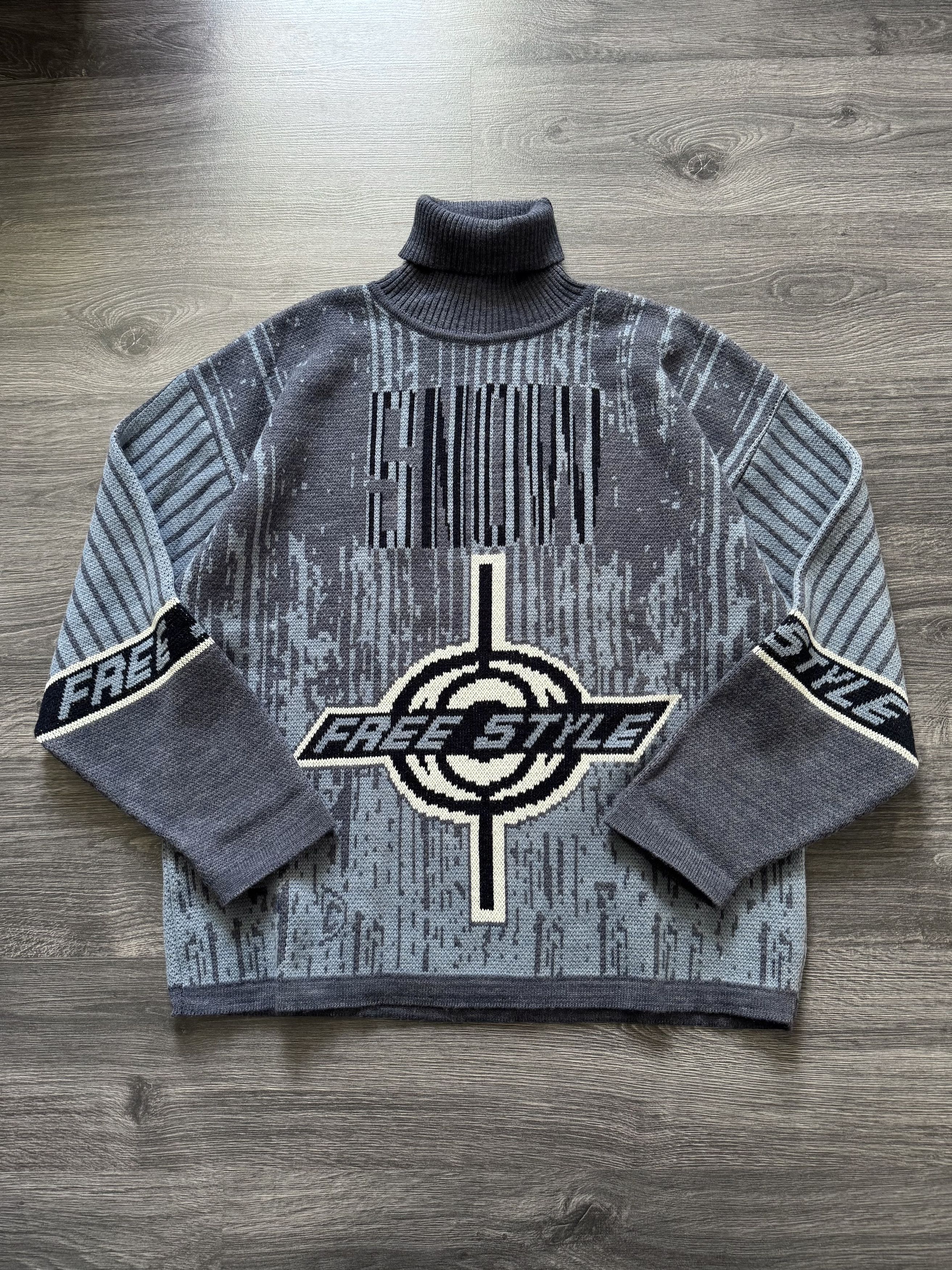 Oxbow Vintage Best Mountain "Free Style" Turtleneck Sweater Size US XL / EU 56 / 4 - 1 Thumbnail