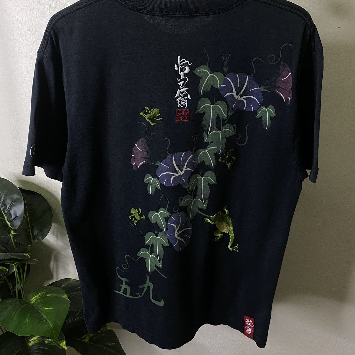 Ed Hardy × Japanese Brand Japanese Motive Sukajan Ed Hardy Karakuri Tamashi Style Tee Size US M / EU 48-50 / 2 - 2 Thumbnail