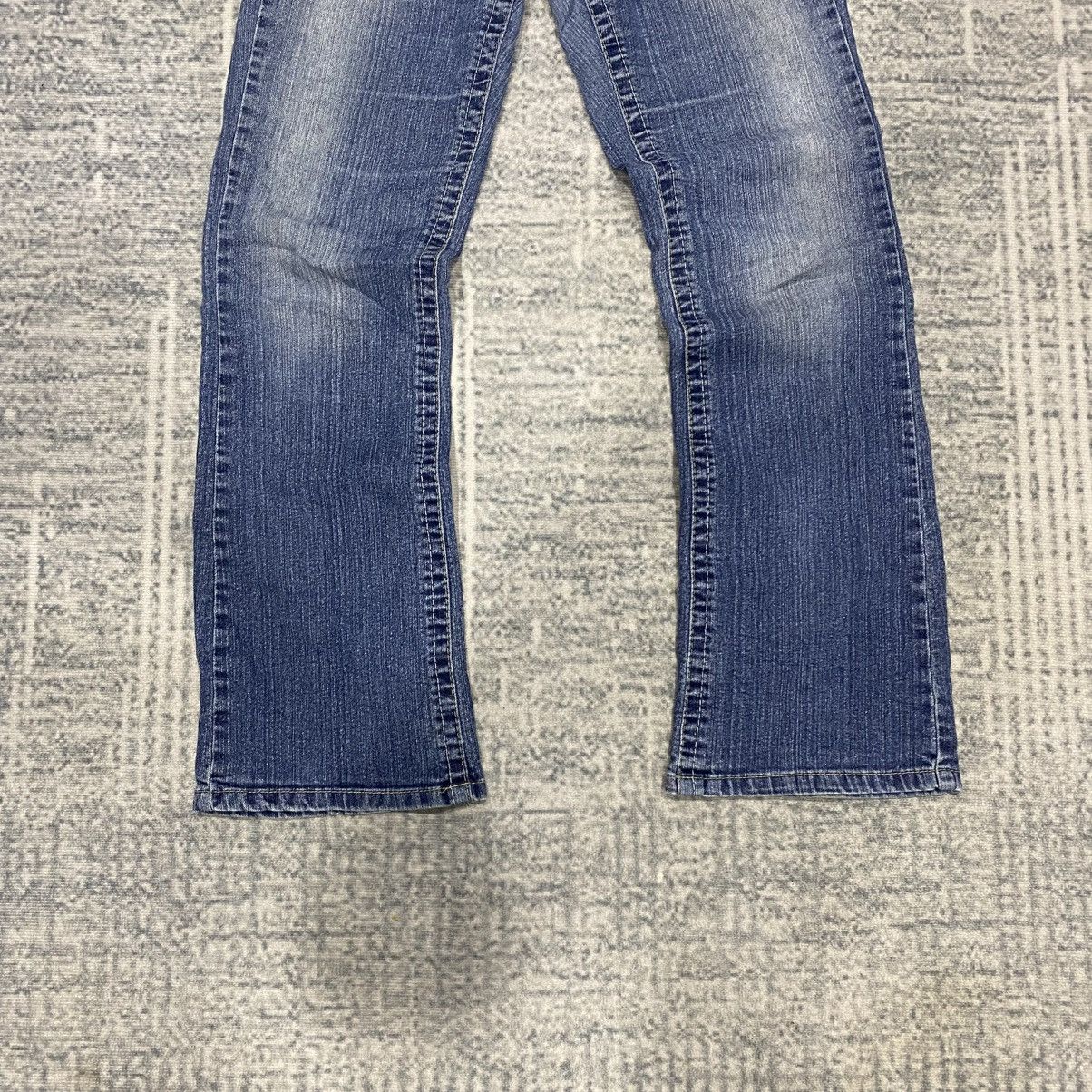 Japanese Brand Flared🔥 Forever Young Washed Bootcut Jeans Punk Lgb Size US 29 - 3 Thumbnail