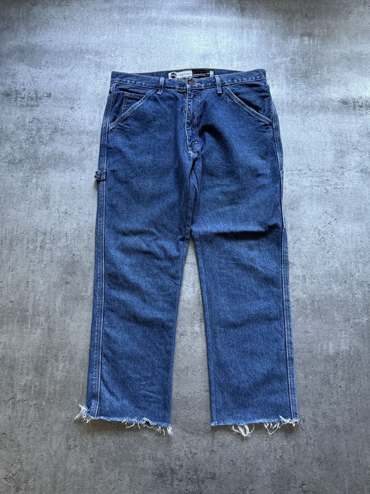 Japanese Brand × Levi's × Vintage Levi’s Silver Tab Carpenter baggy jeans 90s vintage rap Size US 34 / EU 50 - 7 Thumbnail