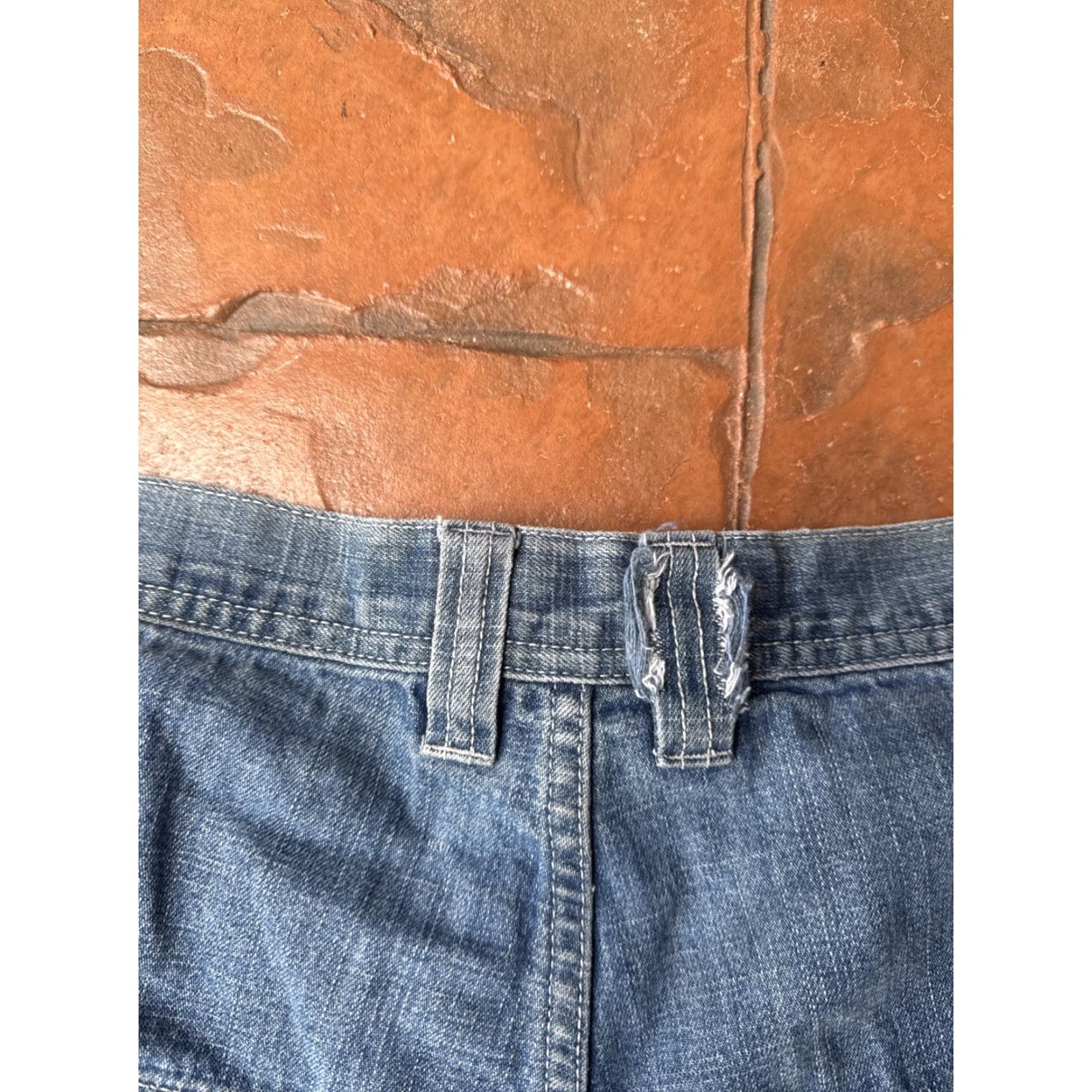 Joe Boxer VINTAGE Joe Boxer Baggy Jeans Shorts Jorts 8 Ball 36 Blue Men Vintage Style USA 90s Skater Size US 36 / EU 52 - 4 Thumbnail