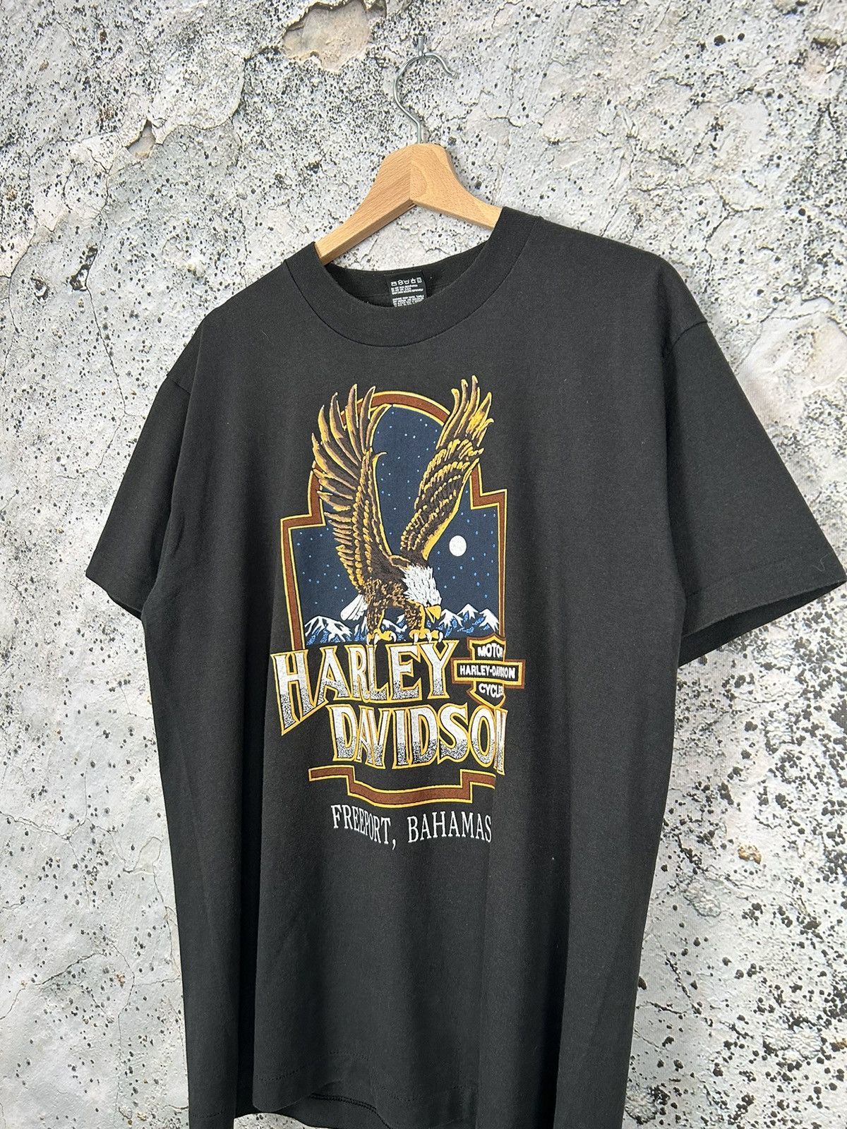 Harley Davidson × Vintage Vintage Harley Davidson 90s Single Stitch Rock Punk Tee Size US L / EU 52-54 / 3 - 2 Thumbnail