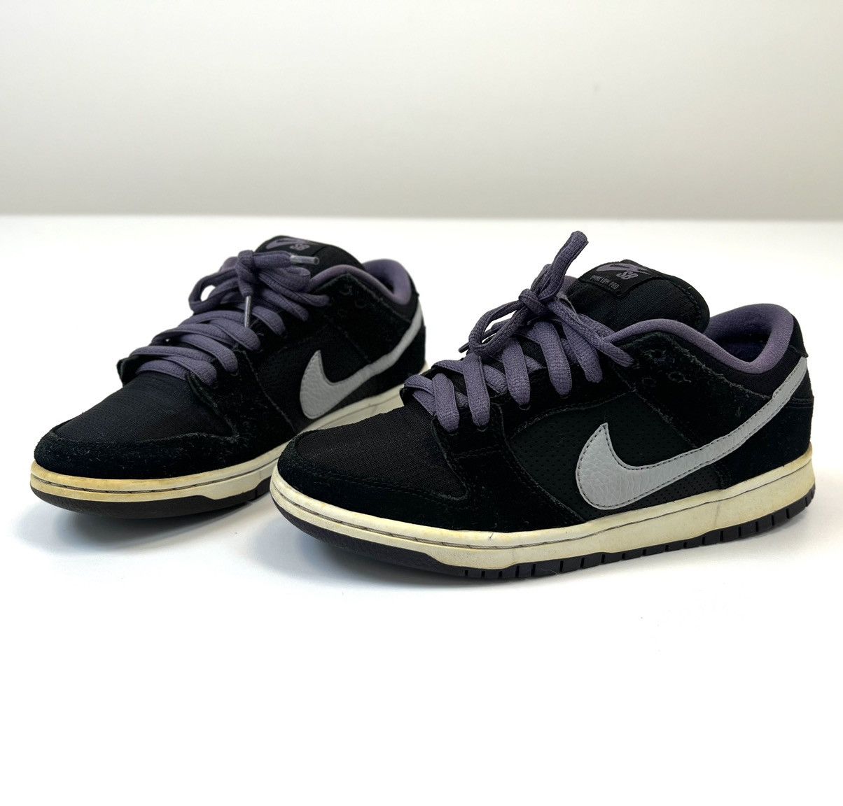 Nike × Vintage Sneakers Nike SB Dunk Low Pro Black Canyon Purple Grey Size US 6 / EU 39 - 3 Thumbnail