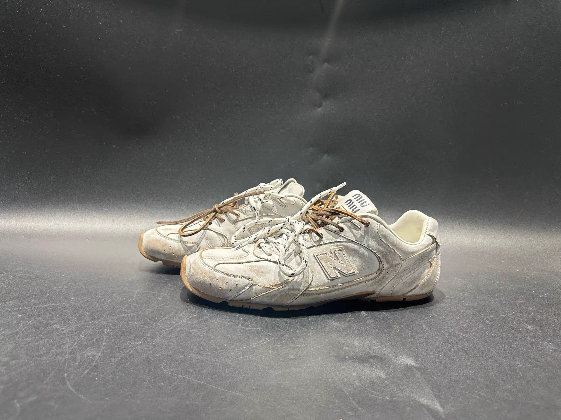 Miu Miu Miumiu x New Balance NB530 Collaborative Retro Sneakers K36 Size US 7.5 / EU 40-41 - 1 Thumbnail