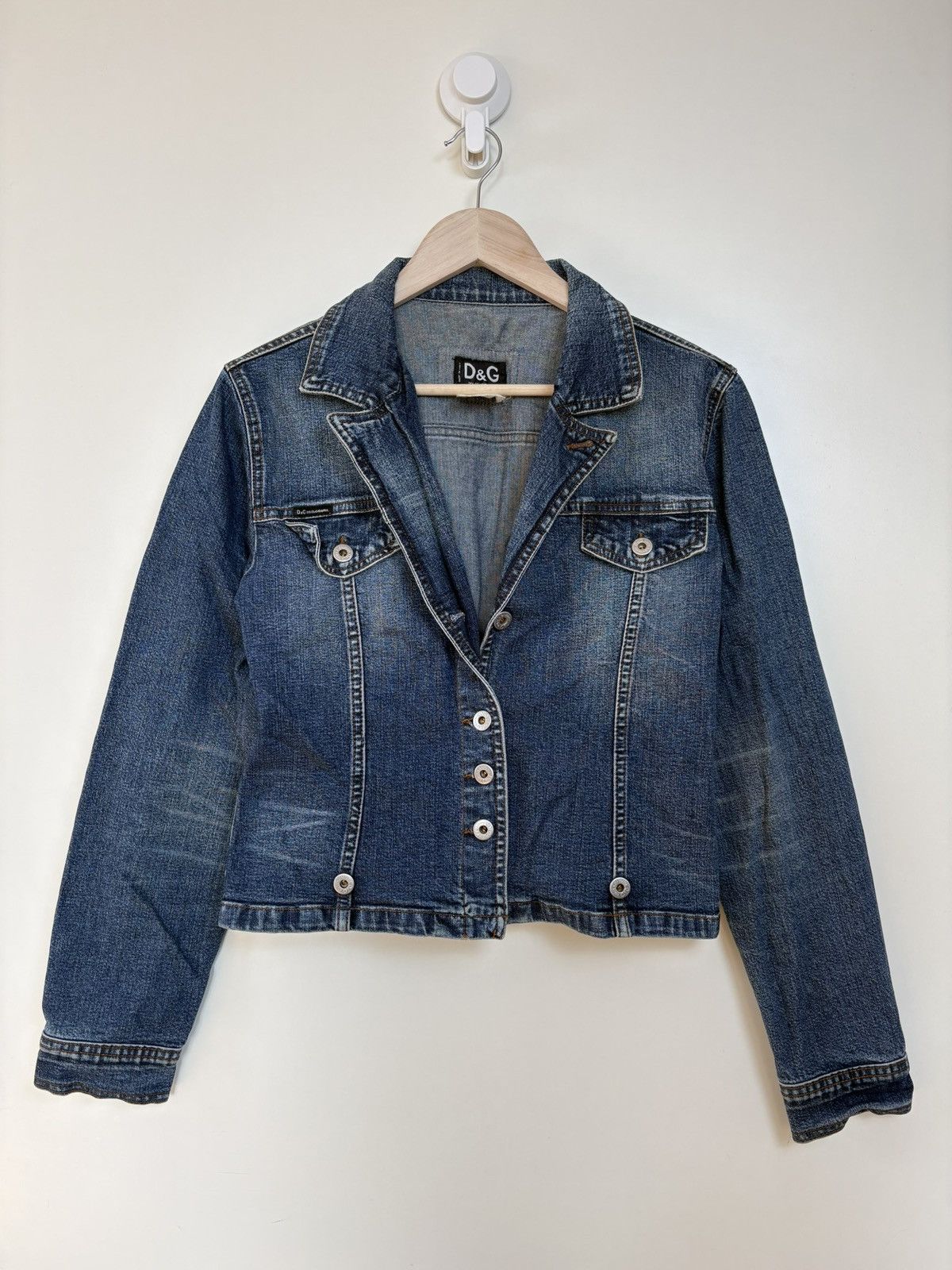 Dolce & Gabbana × Vintage Vintage Dolce Gabanna Camo Denim Jacket