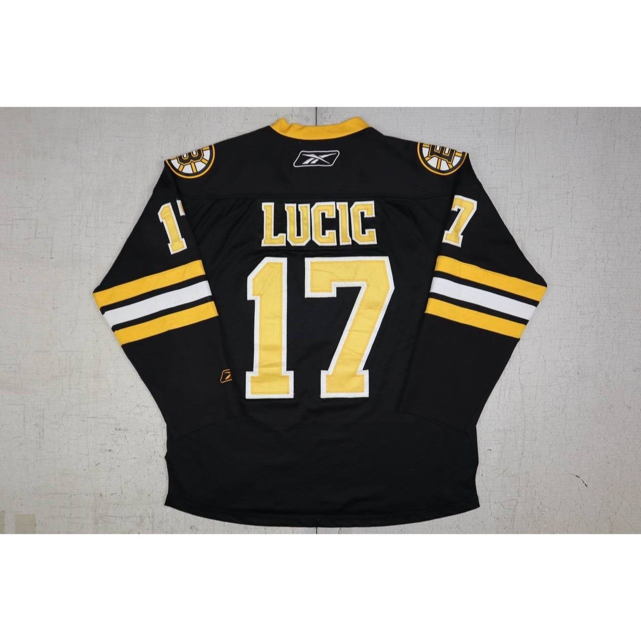 Reebok Reebok Milan Lucic #17 Alternate BOSTON BRUINS Mens Jersey Size US XL / EU 56 / 4 - 2 Thumbnail