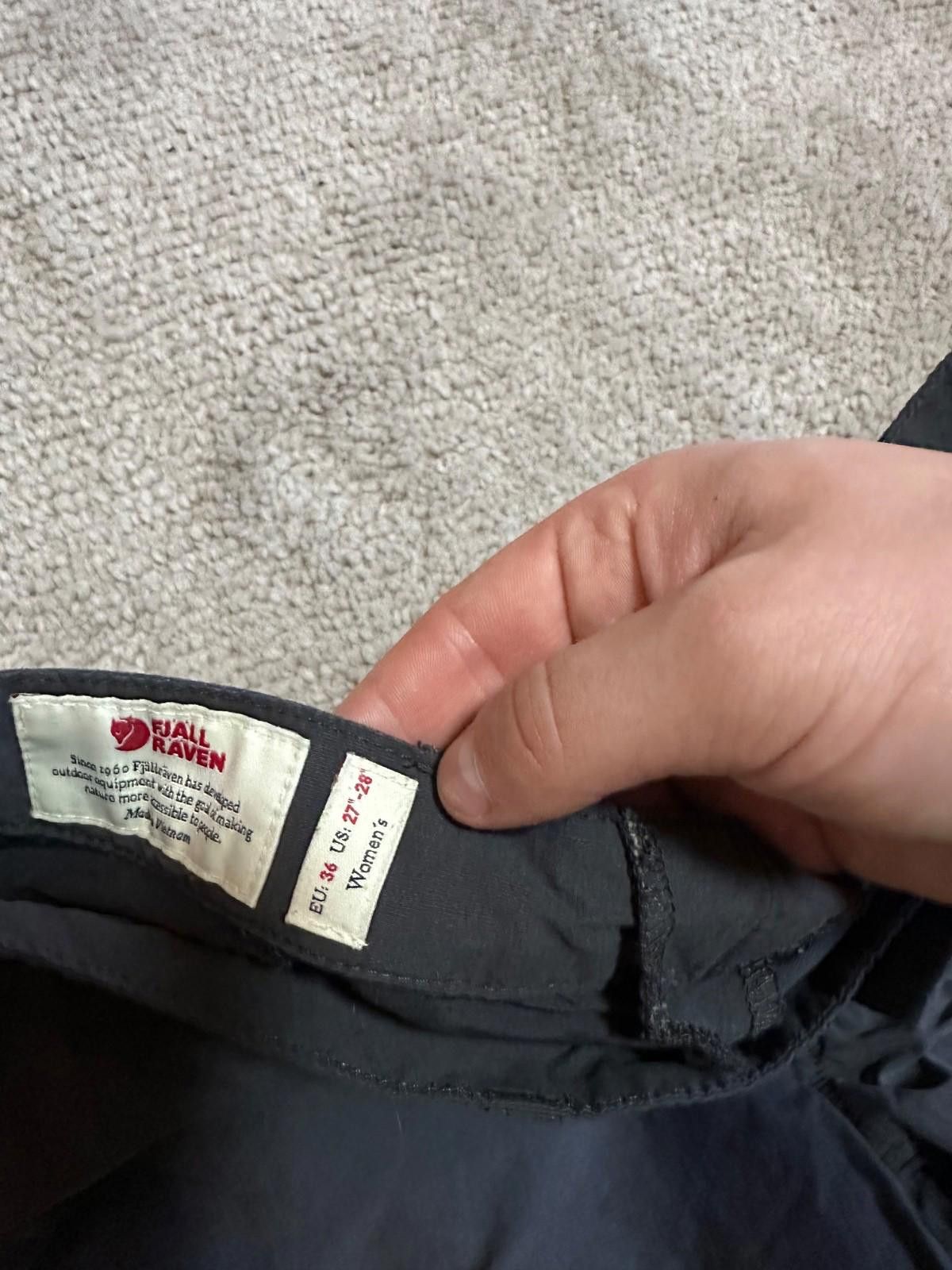 Fjallraven Fjallraven Transformer G-1000 Convertible Outdoor Pant Women Size 36" / US 14 / IT 50 - 6 Thumbnail