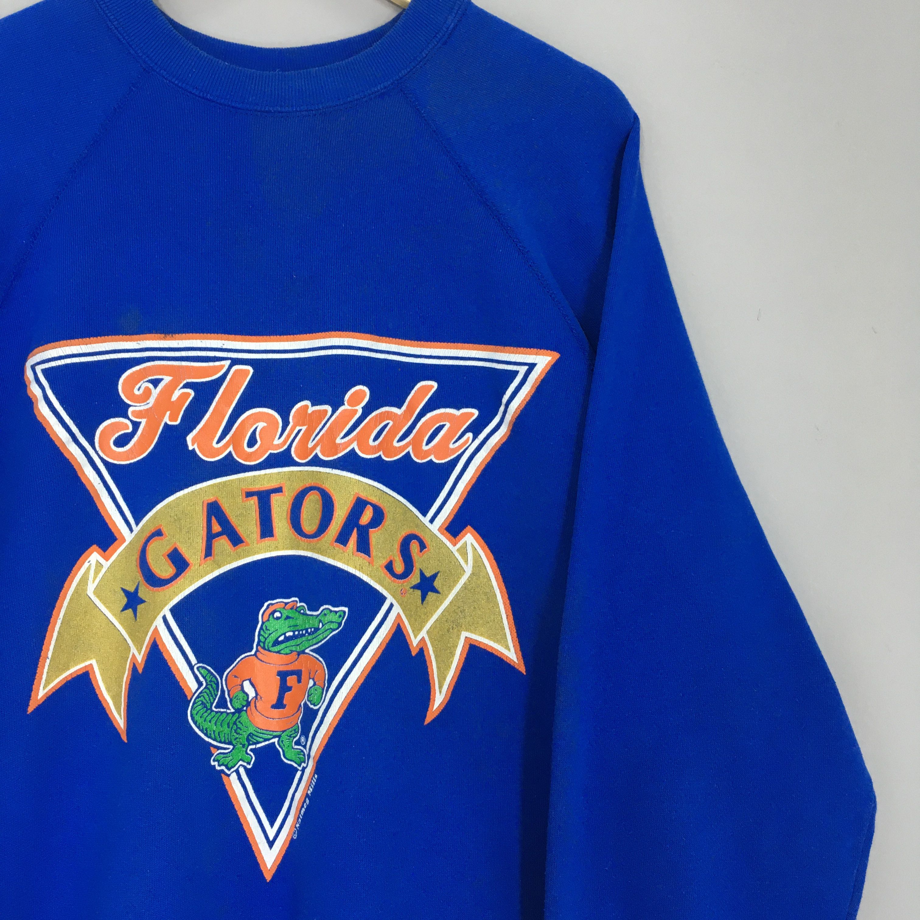 NCAA × Nutmeg × Vintage Vintage 90s Florida Gators NCAA Sweatshirt XLarge Size US XL / EU 56 / 4 - 2 Thumbnail