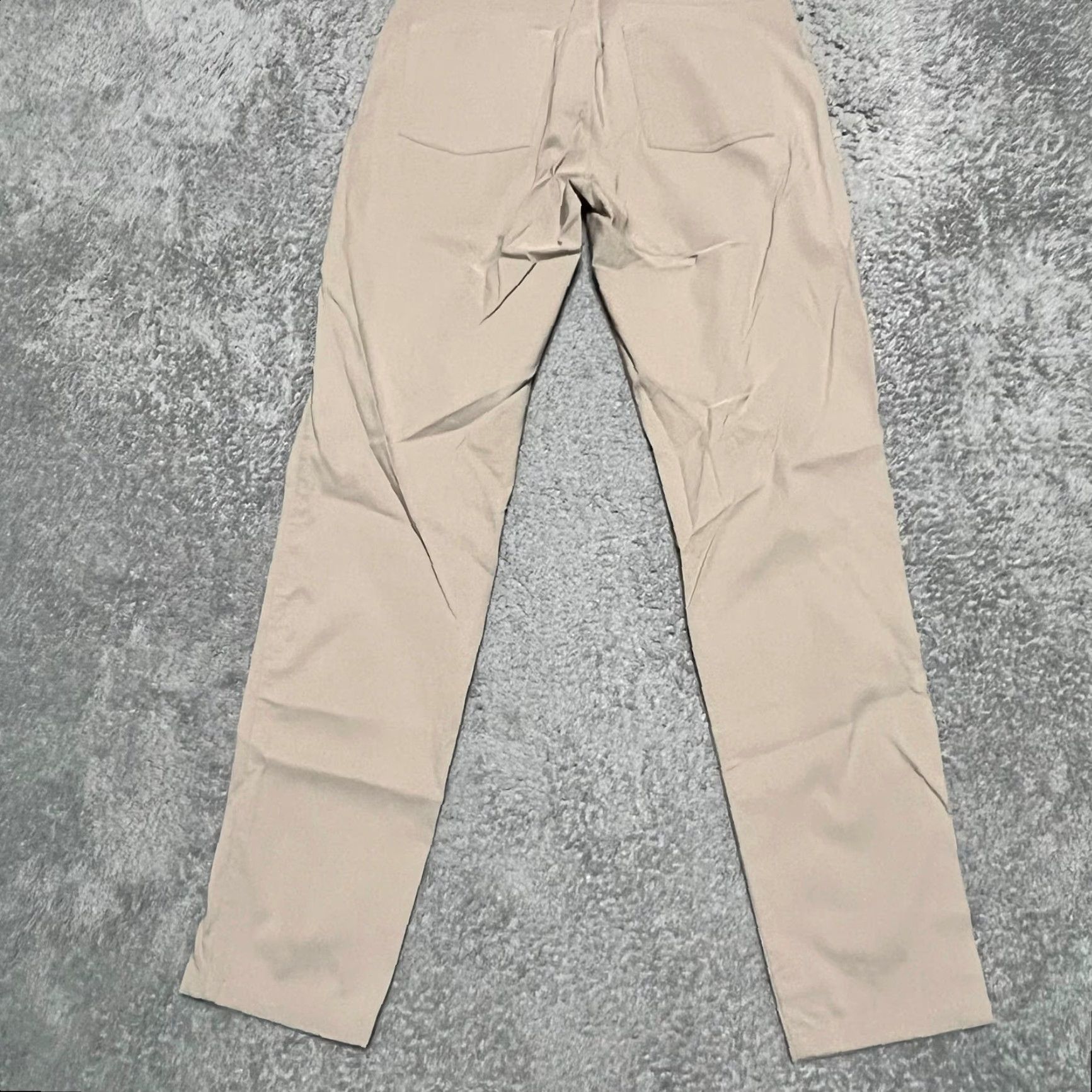 Vintage Golfino Pants Womens 6 Beige Tan Performance Nylon Blend Chino Regular 28x28.5 Womens Beige Tan Golfino Pants Size 28" / US 6 / IT 42 - 3 Thumbnail