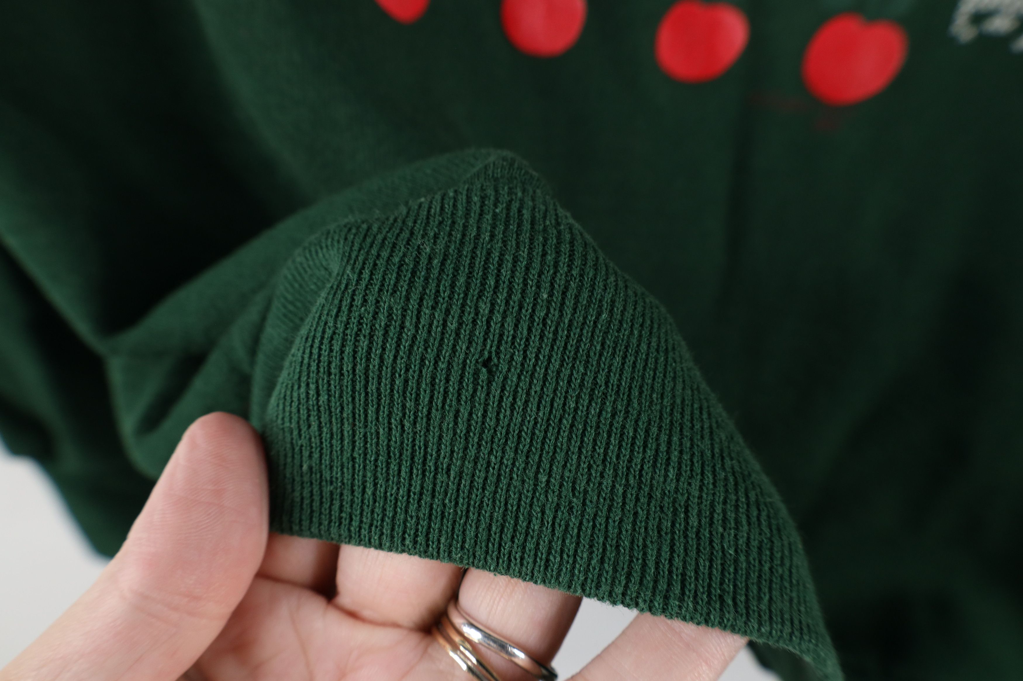 Vintage Vintage 90s Streetwear Is For Apple Collared Sweatshirt USA Size L / US 10 / IT 46 - 8 Thumbnail