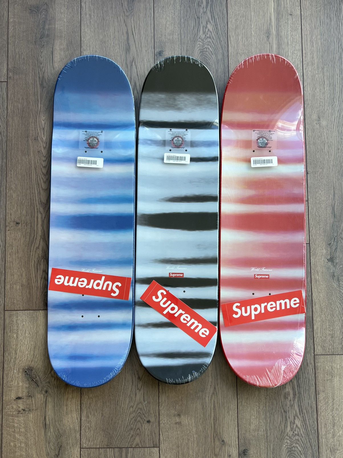 Supreme FW23 Supreme Blurred Logo Skateboard Deck Complete Set Size ONE SIZE - 2 Thumbnail