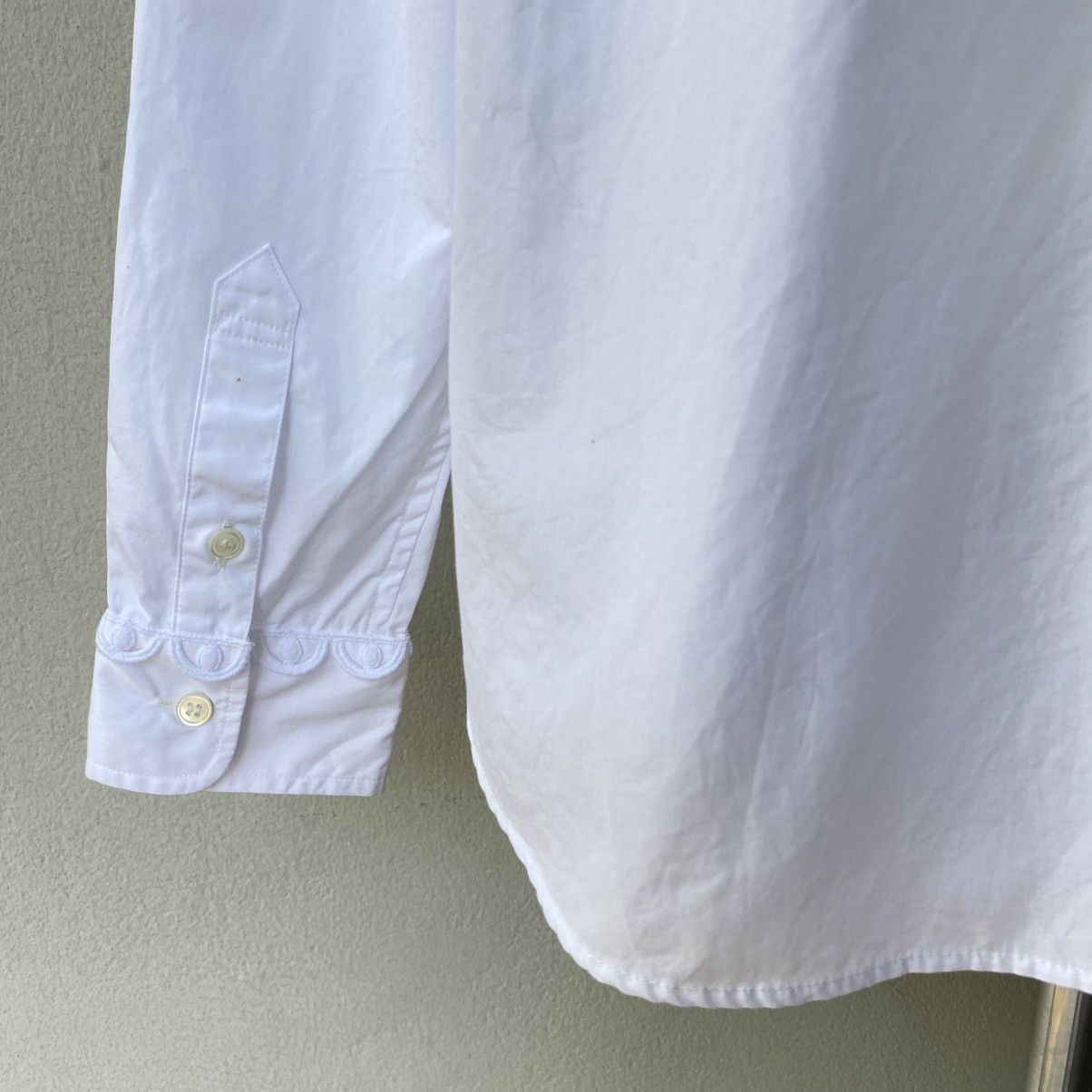 Tsumori Chisato Tsumori Chisato White Ruffle Collar Blouse Size XS / US 0-2 / IT 36-38 - 18 Thumbnail