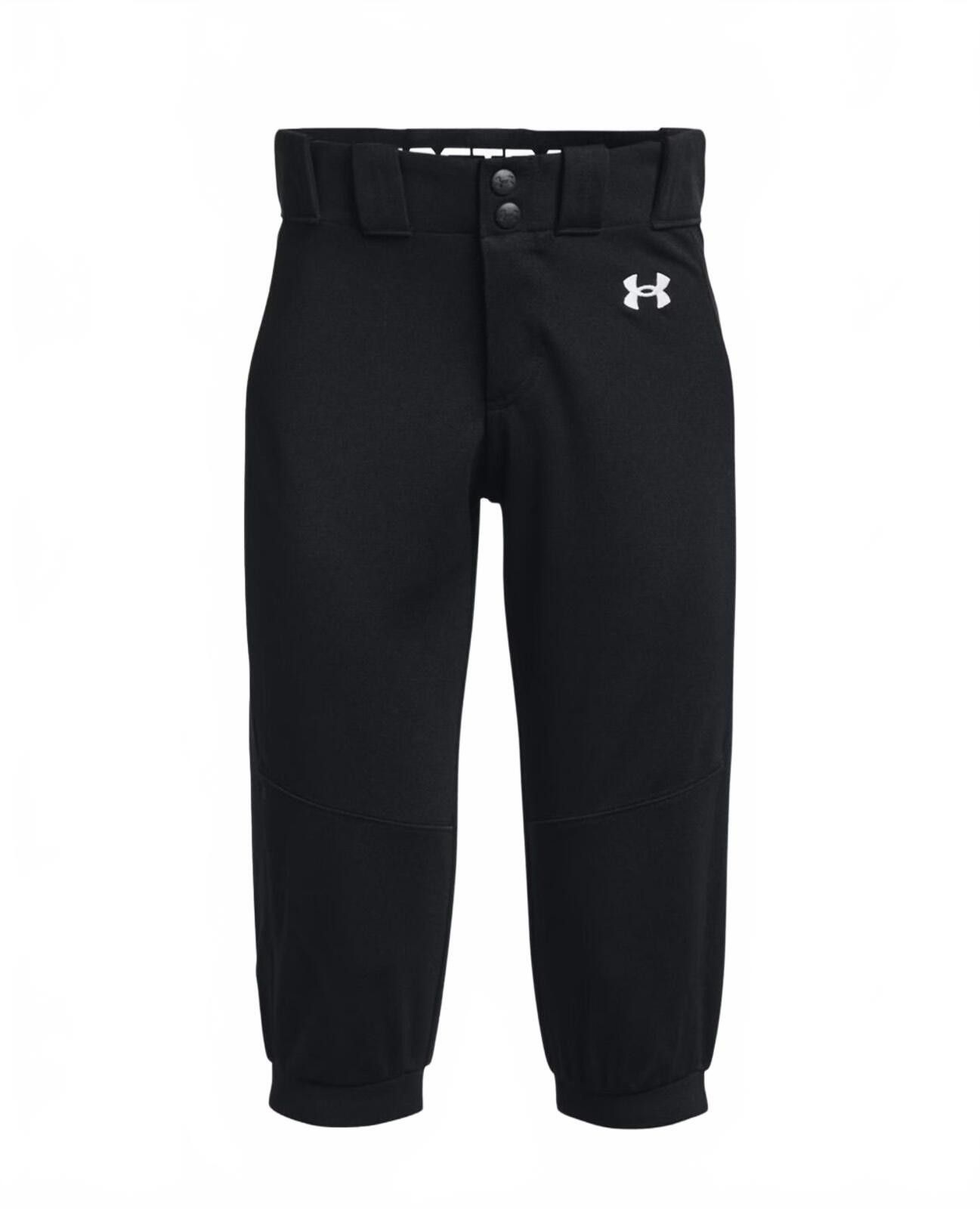 Other Under Armour Softball Pants Small Black Stretch Athletic Size ONE SIZE - 2 Thumbnail