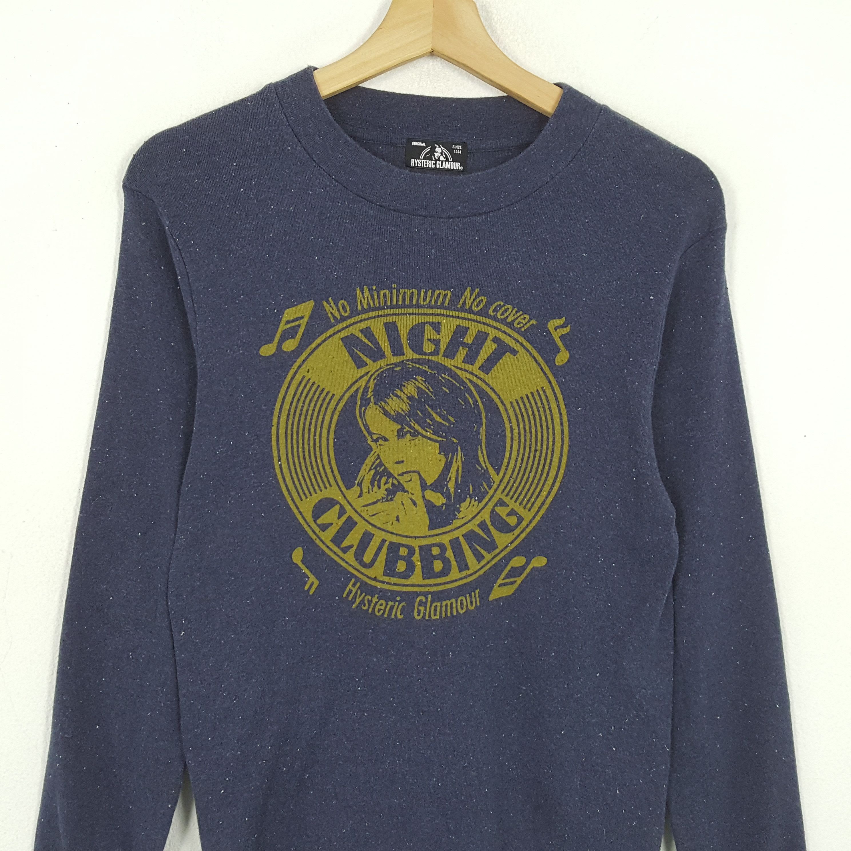 Hysteric Glamour Vintage HYSTERIC GLAMOUR Japanese Fashion Brand Sweatshirts Size US XS / EU 42 / 0 - 2 Thumbnail