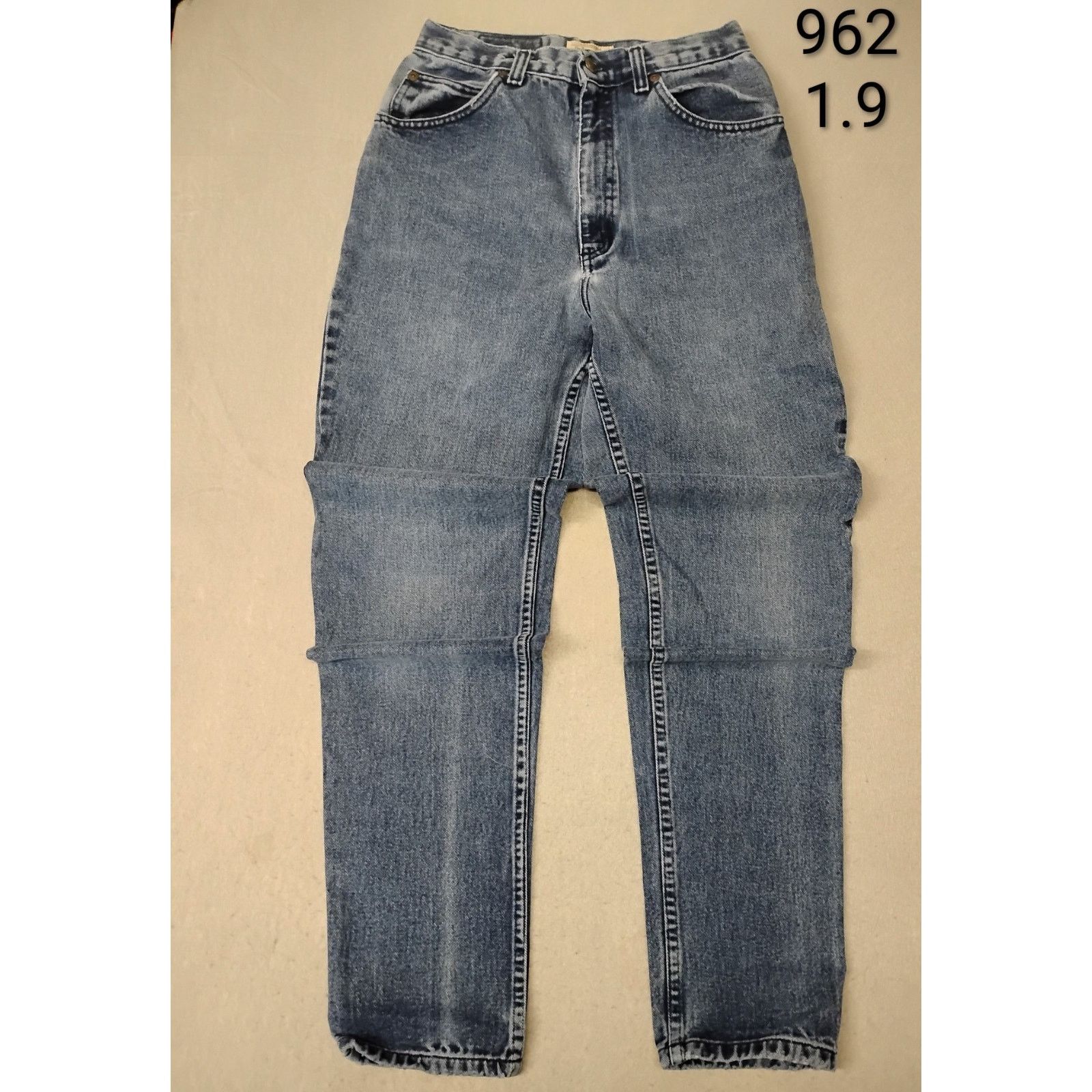 St. Johns Bay Saint Johns Bay (8) Womens Vintage Straight Blue Denim Jeans Size 30" / US 8 / IT 44 - 1 Thumbnail