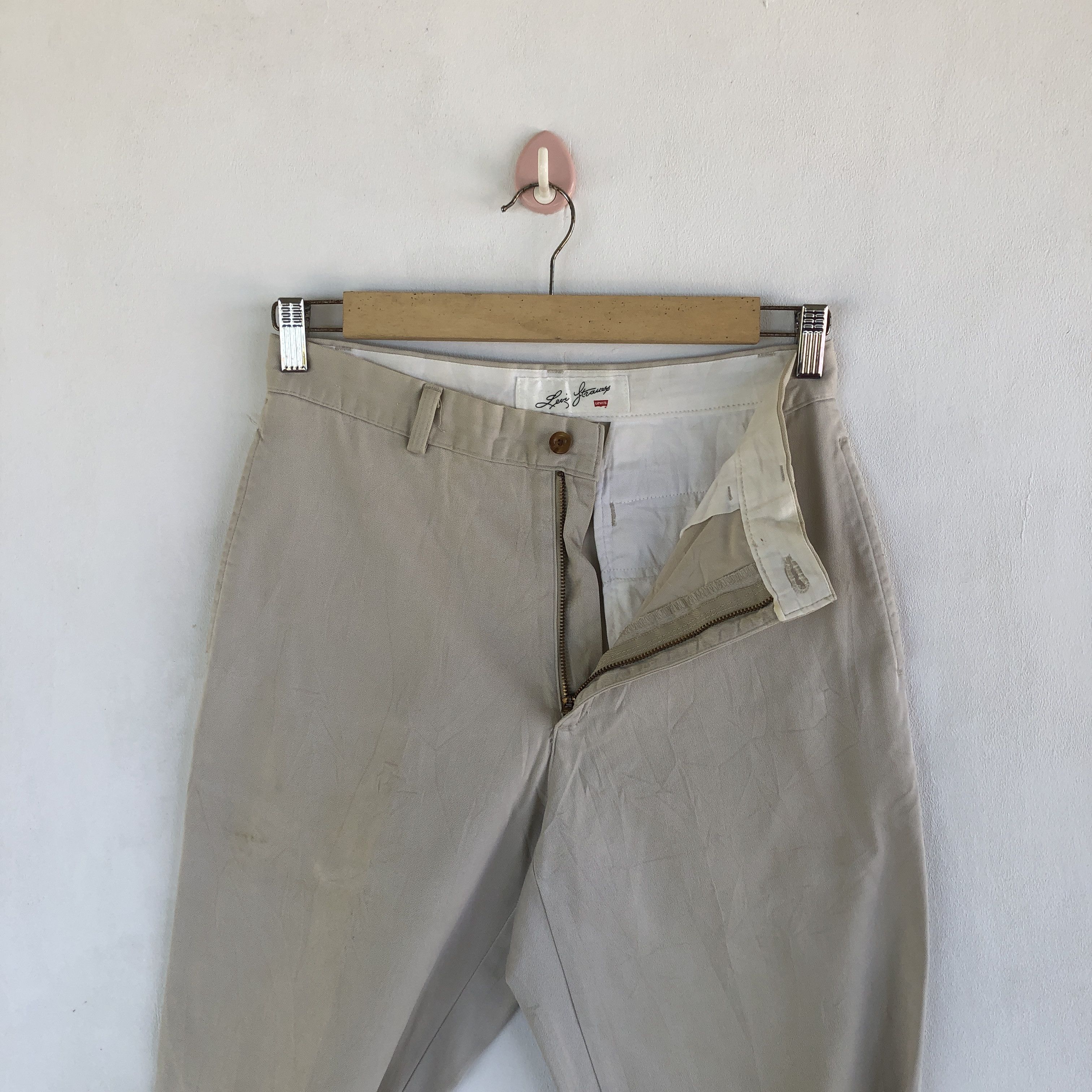 Levi's Vintage 90s Levi's Trousers Vintage Levis Womens Mom Pants Size 28" / US 6 / IT 42 - 6 Thumbnail