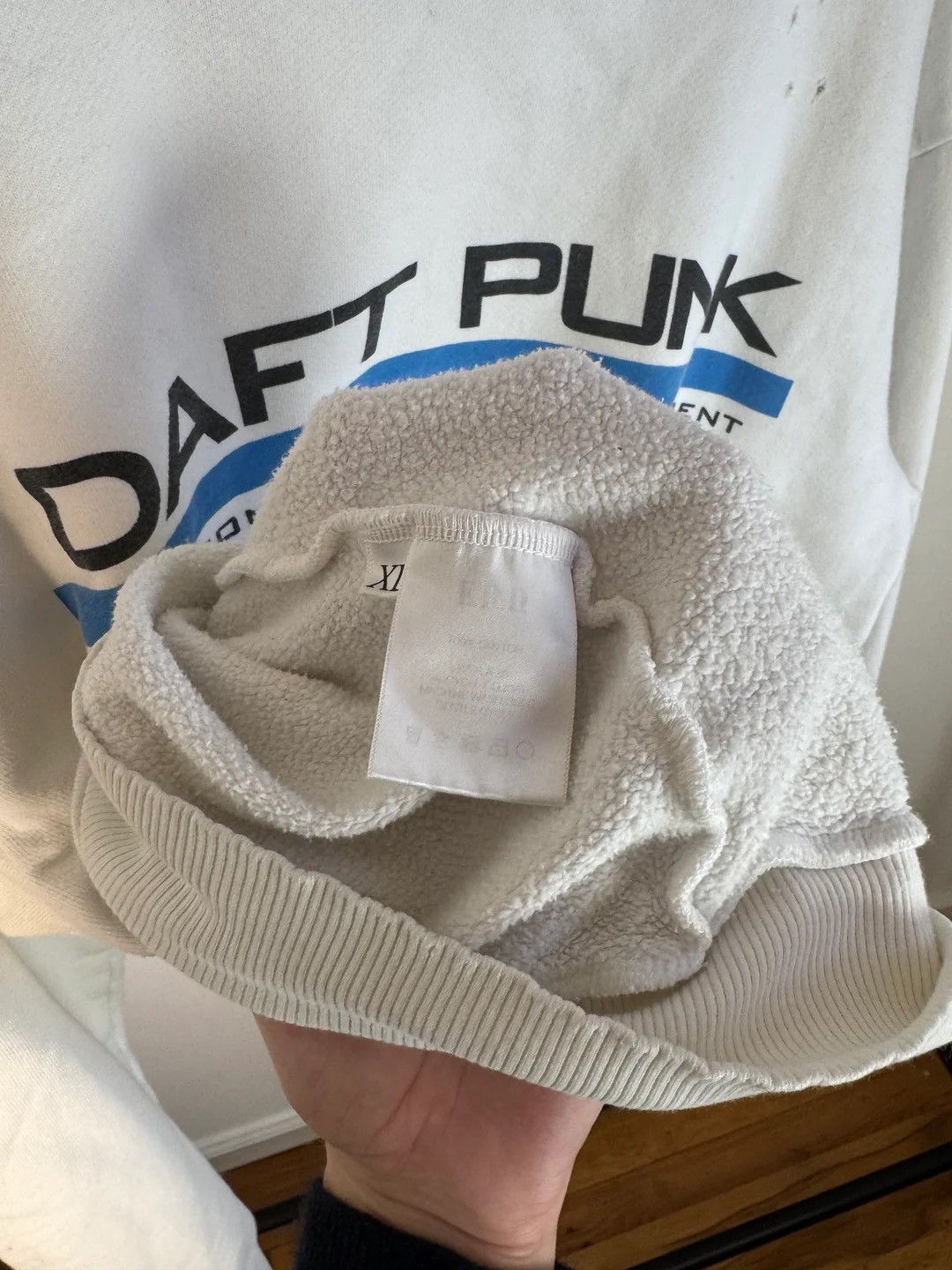 Enfants Riches Deprimes 🚭GRAIL🚭 1/25 DAFT PUNK "ELECTRONIC RESEARCH DEV" CREWNECK Size US XL / EU 56 / 4 - 11 Thumbnail