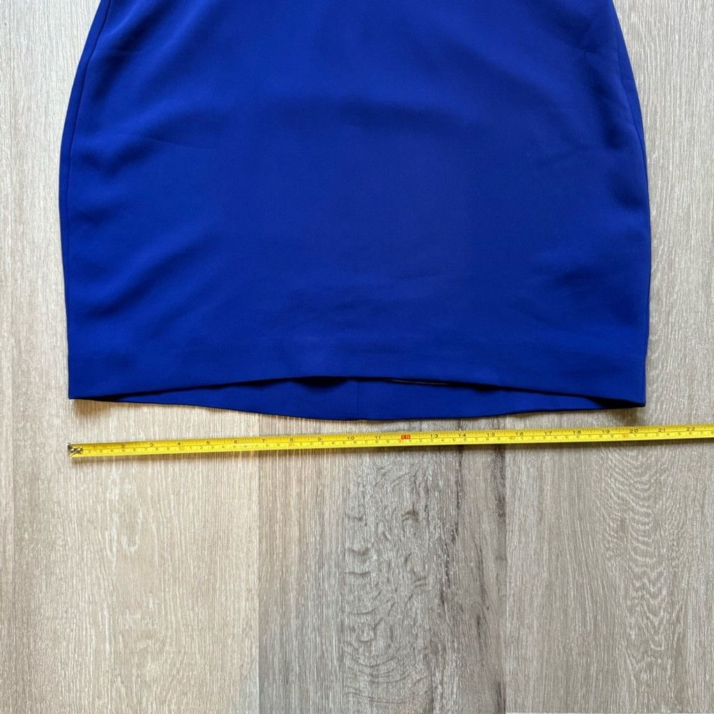 Aritzia Wilfred Blue Wrap Sheath Dress Size M / US 6-8 / IT 42-44 - 9 Thumbnail