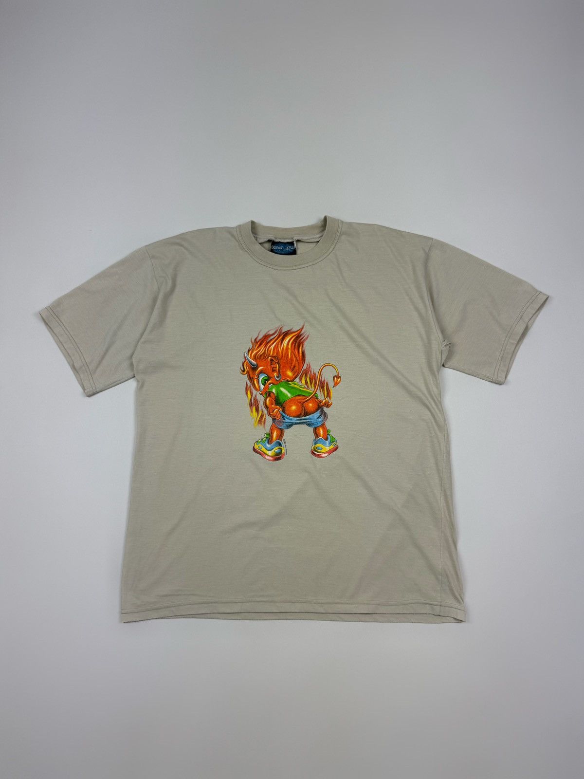 Vintage Vintage Devil Ass Graphic JMB T-Shirt Size US XL / EU 56 / 4 - 1 Thumbnail