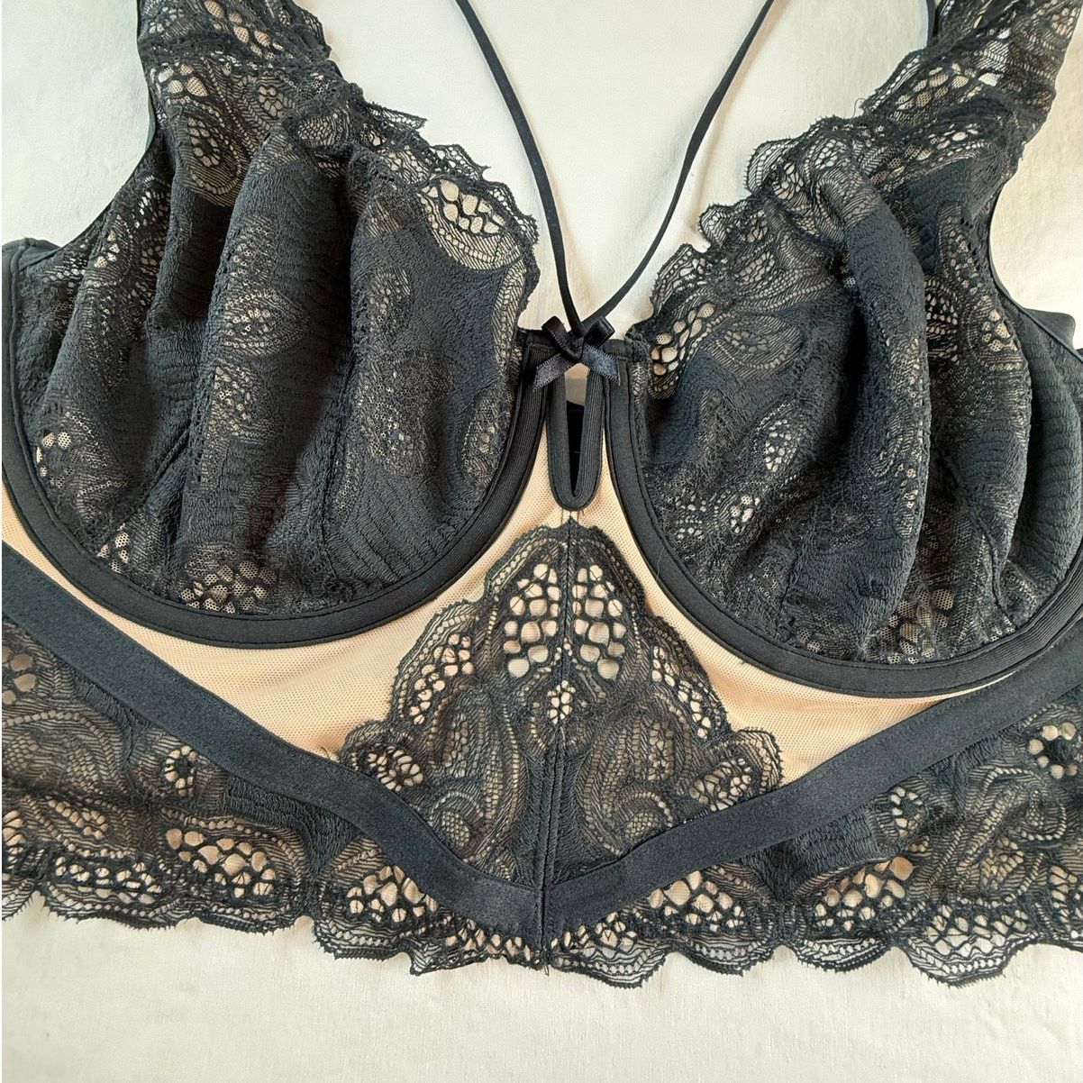Victoria's Secret NWOT Cacique 40DDD Balconette Lace Bra Size ONE SIZE - 3 Thumbnail