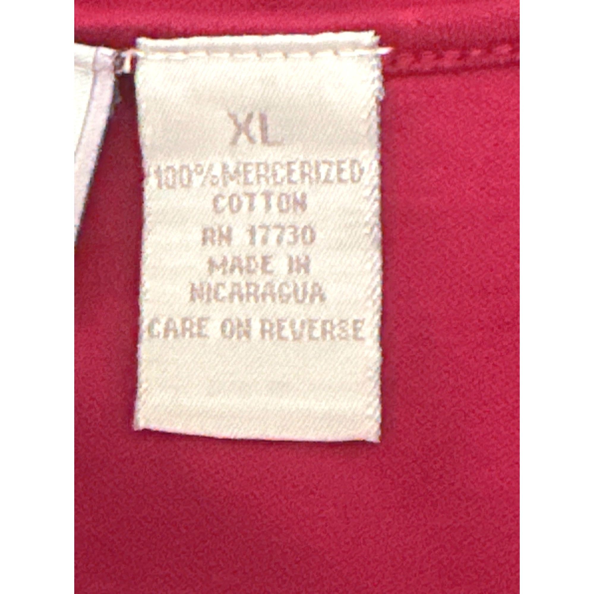 Cherokee Collection by Cherokee XL Burgundy Dressy Sleeveless V Neck Size XL / US 12-14 / IT 48-50 - 5 Thumbnail
