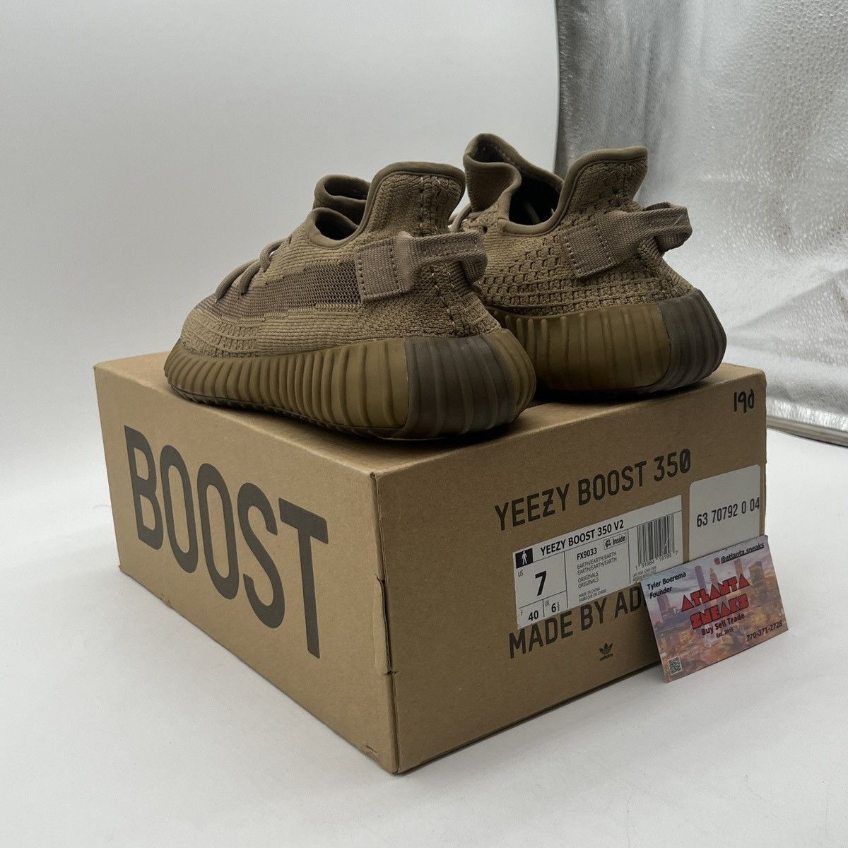 Adidas Yeezy boost 350 earth Size US 7 / EU 40 - 4 Thumbnail