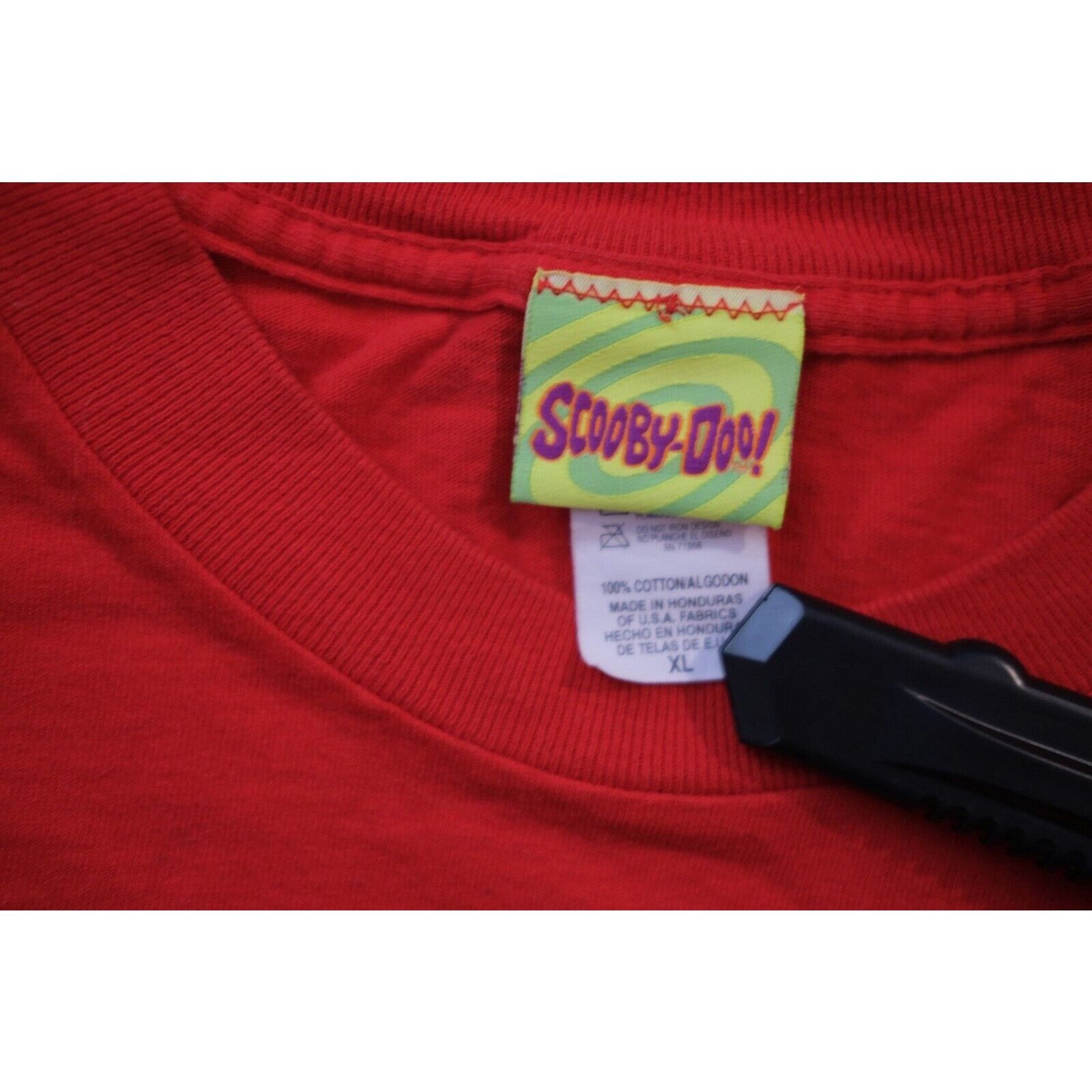 Warner Bros Vintage 90s Scooby Doo Scared Stiff Funny Cartoon Shirt Red Size US XL / EU 56 / 4 - 4 Thumbnail