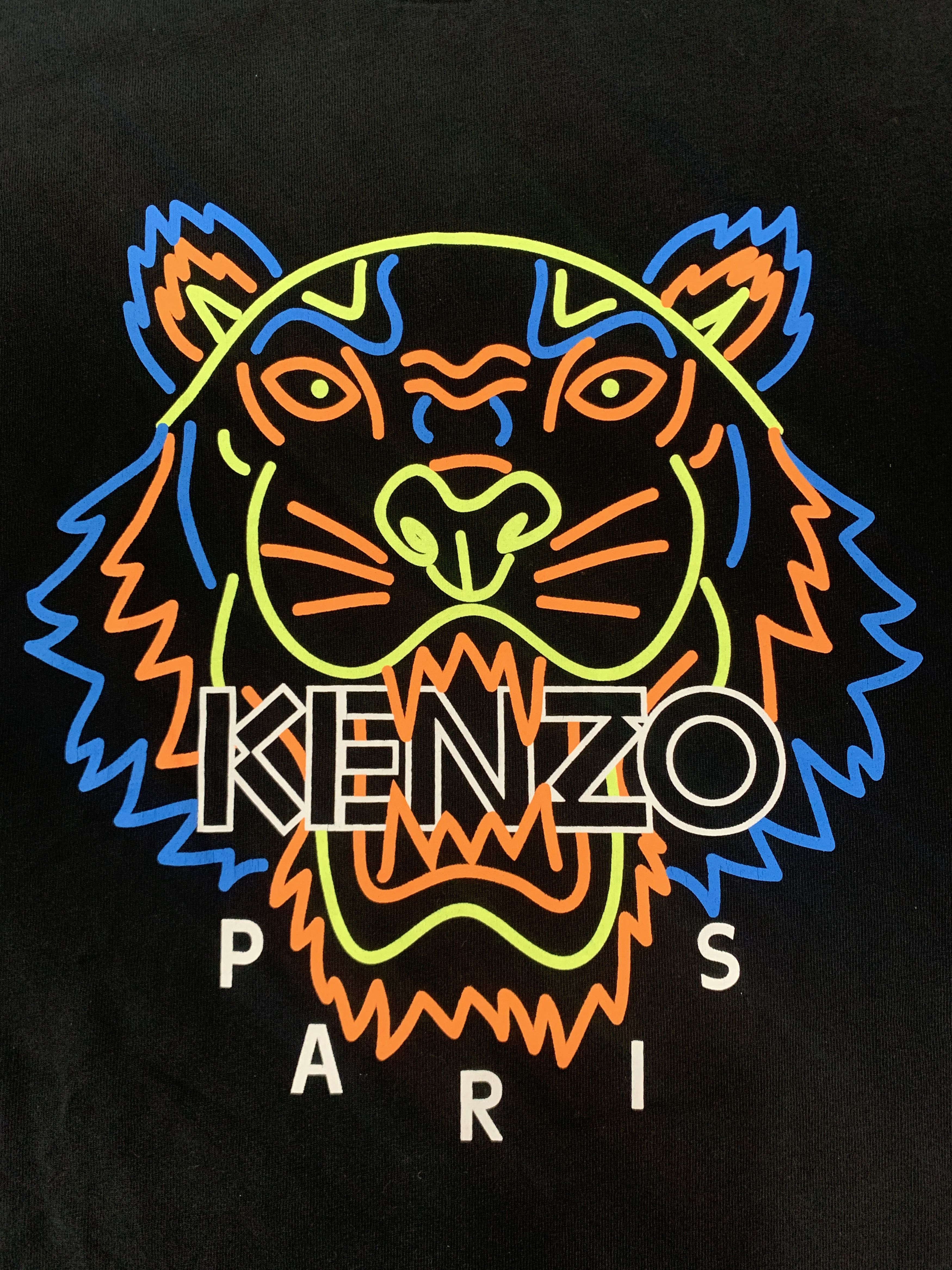 Kenzo Kenzo Neon Tiger T-shirt Size US M / EU 48-50 / 2 - 2 Thumbnail