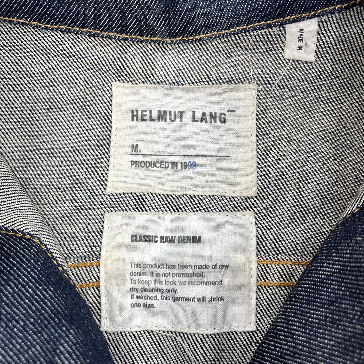 Helmut Lang 1999 Helmut Lang Type 2 Raw Indigo Denim Jacket Size US S / EU 44-46 / 1 - 5 Thumbnail