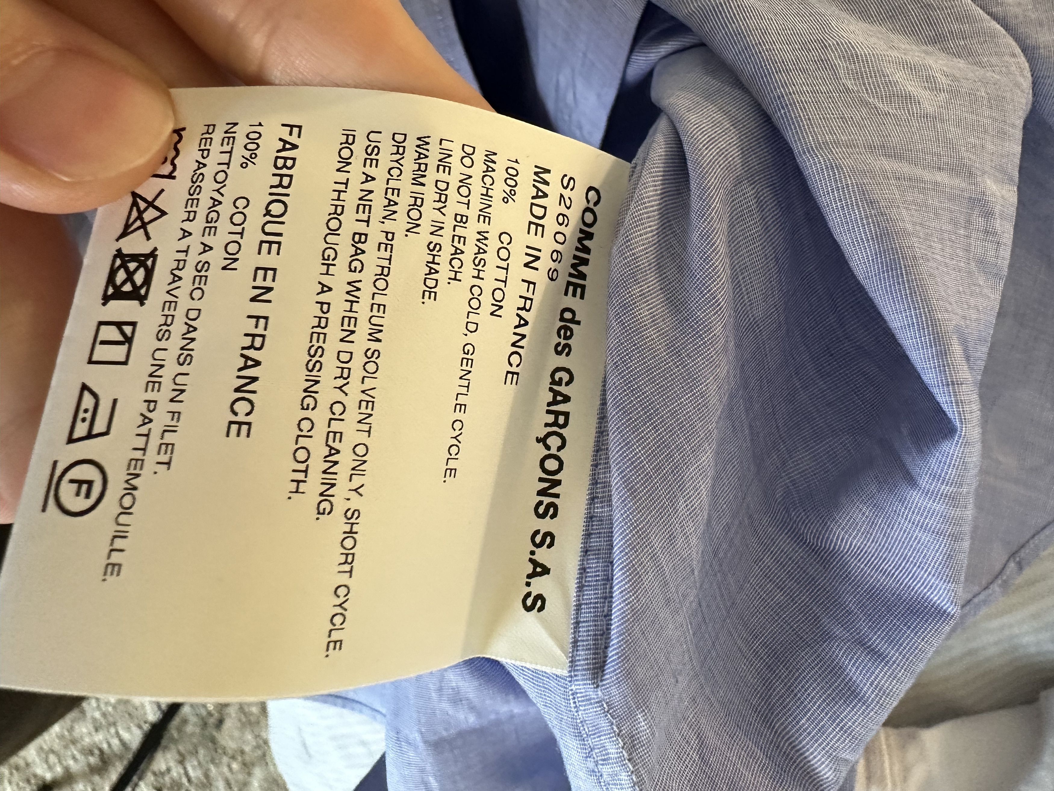 Comme des Garcons Comme des Garçons Camp Collar Short Sleeve Button Up Size US S / EU 44-46 / 1 - 6 Thumbnail