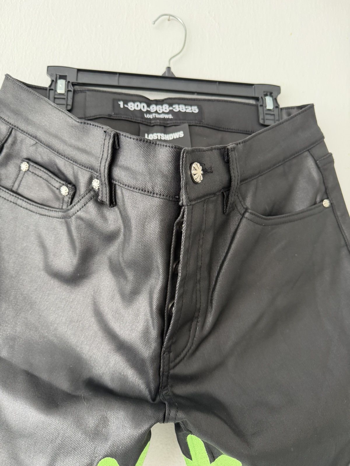 LOSTSHDWS LOSTSHDWS Waxed Denim Pants Size 34 Size US 34 / EU 50 - 5 Thumbnail