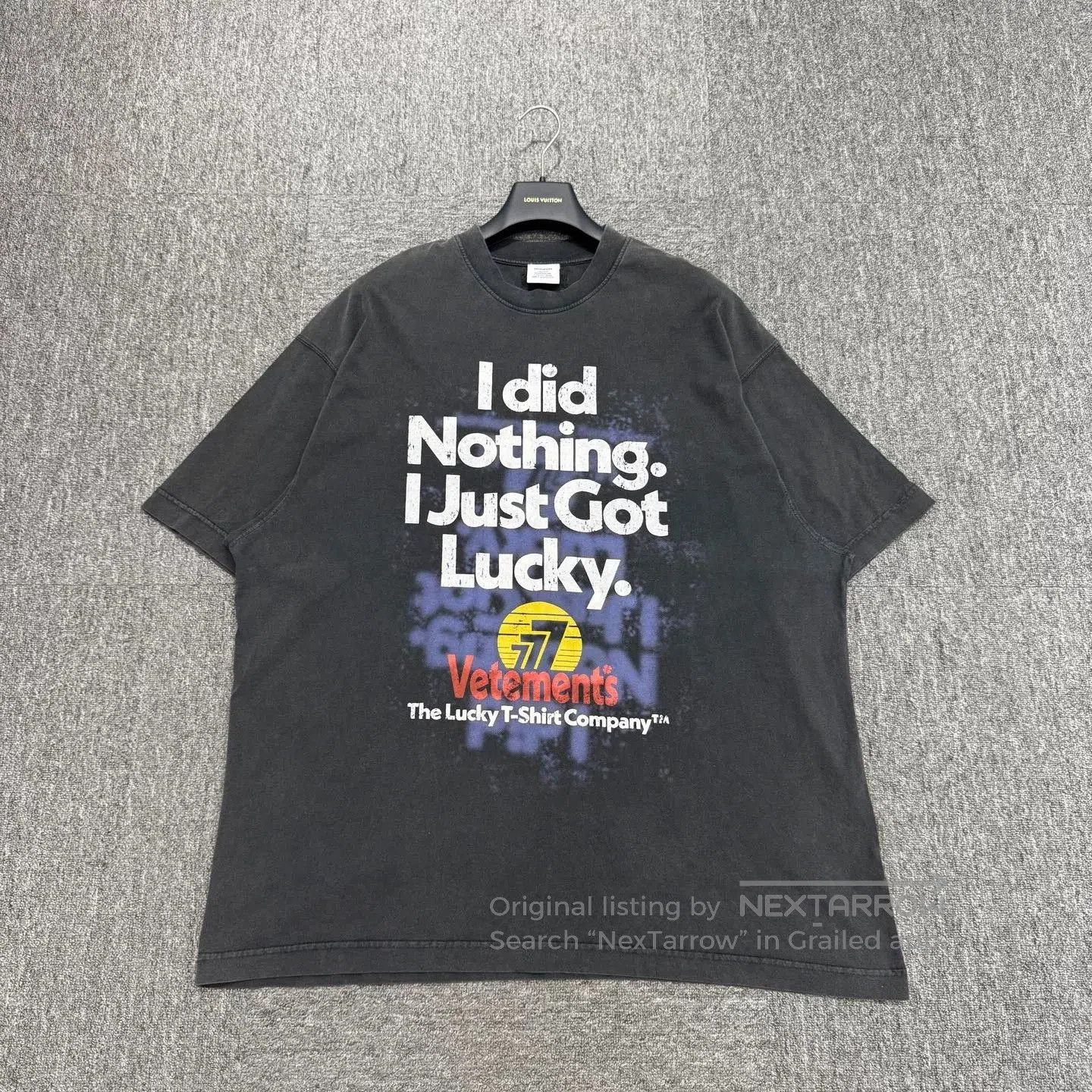 Vetements Vetements Washed Distressed Print Tee. Size US S / EU 44-46 / 1 - 1 Thumbnail