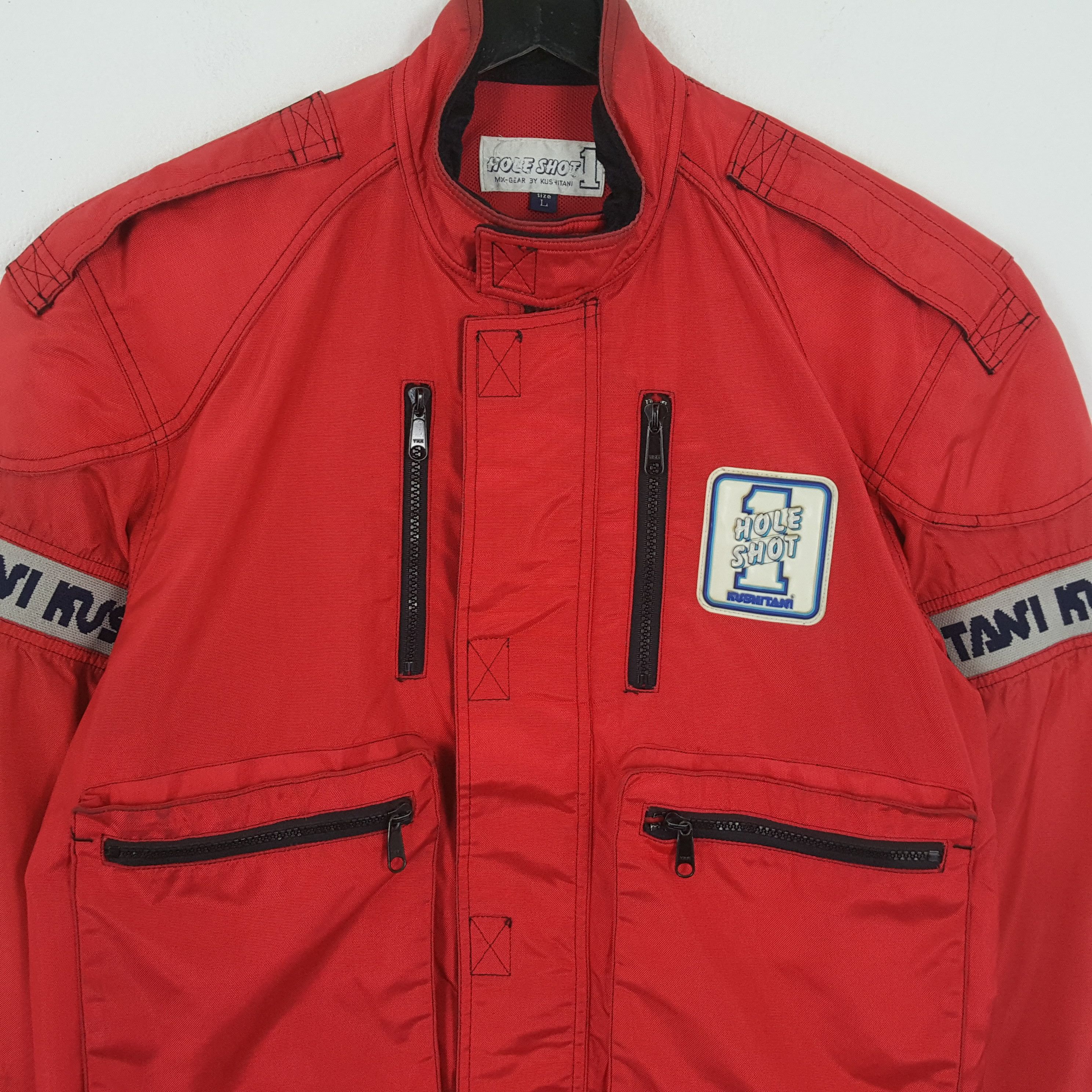 Vintage Roadracing & Motocross KUSHITANI Motorcycle Jacket Size US L / EU 52-54 / 3 - 4 Thumbnail