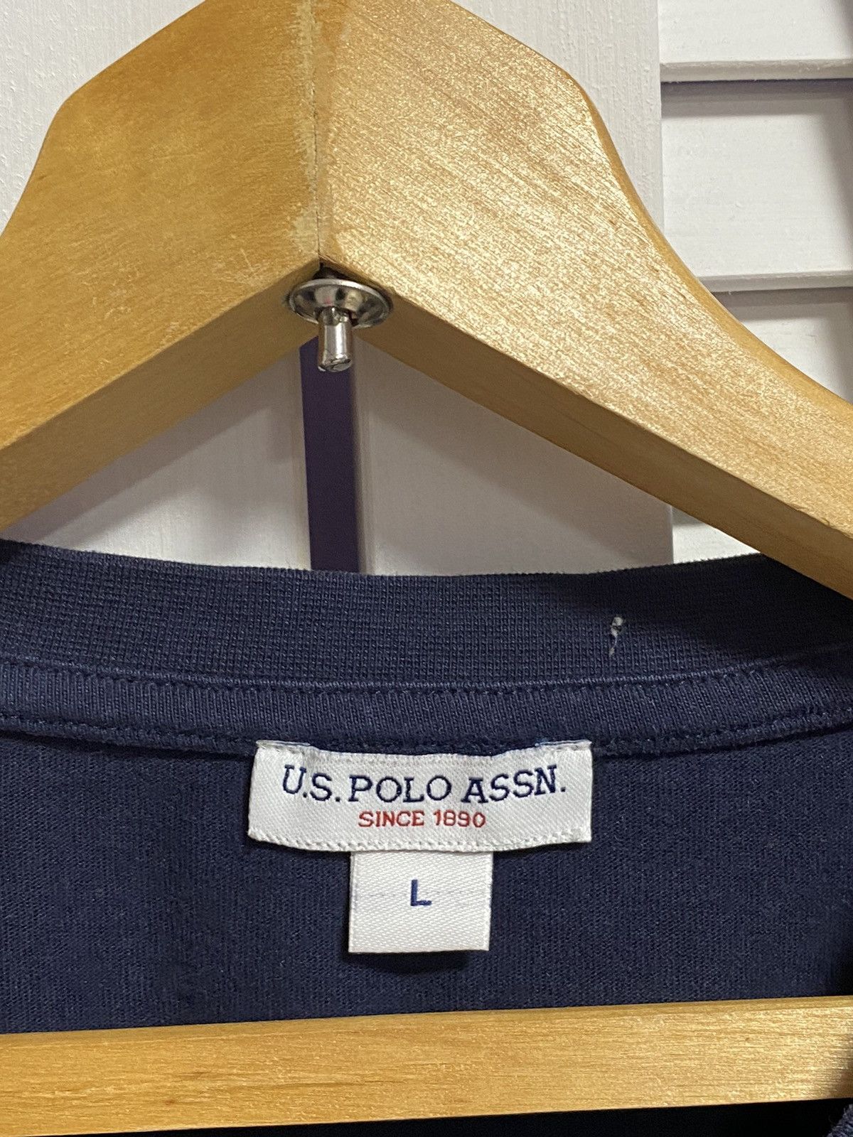 Designer × U.S. Polo Assn. Loong Sleeve Shirt Tee Polo USNN STYLED Ralph Lauren Size US L / EU 52-54 / 3 - 4 Thumbnail