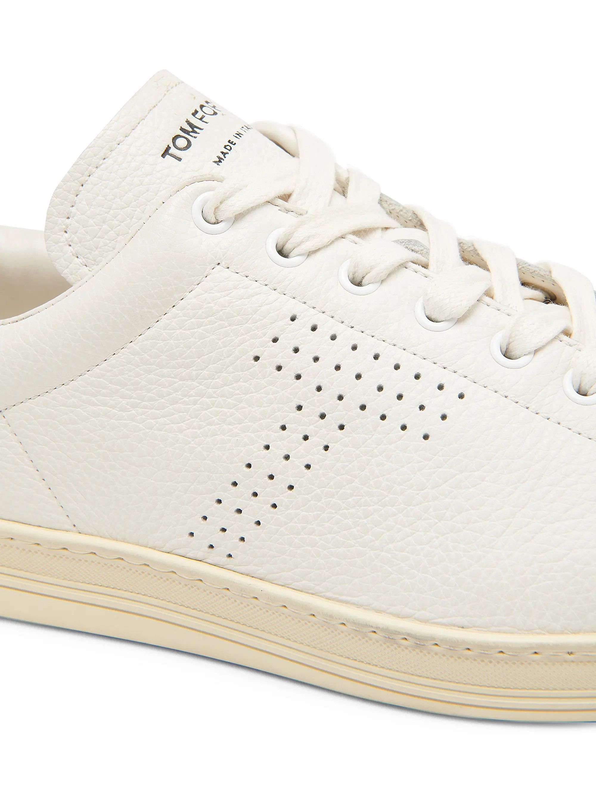 Tom Ford os11x0226 Size: 7.5 TF / Grain Leather Low-Top Sneakers Size US 7.5 / EU 40-41 - 6 Thumbnail