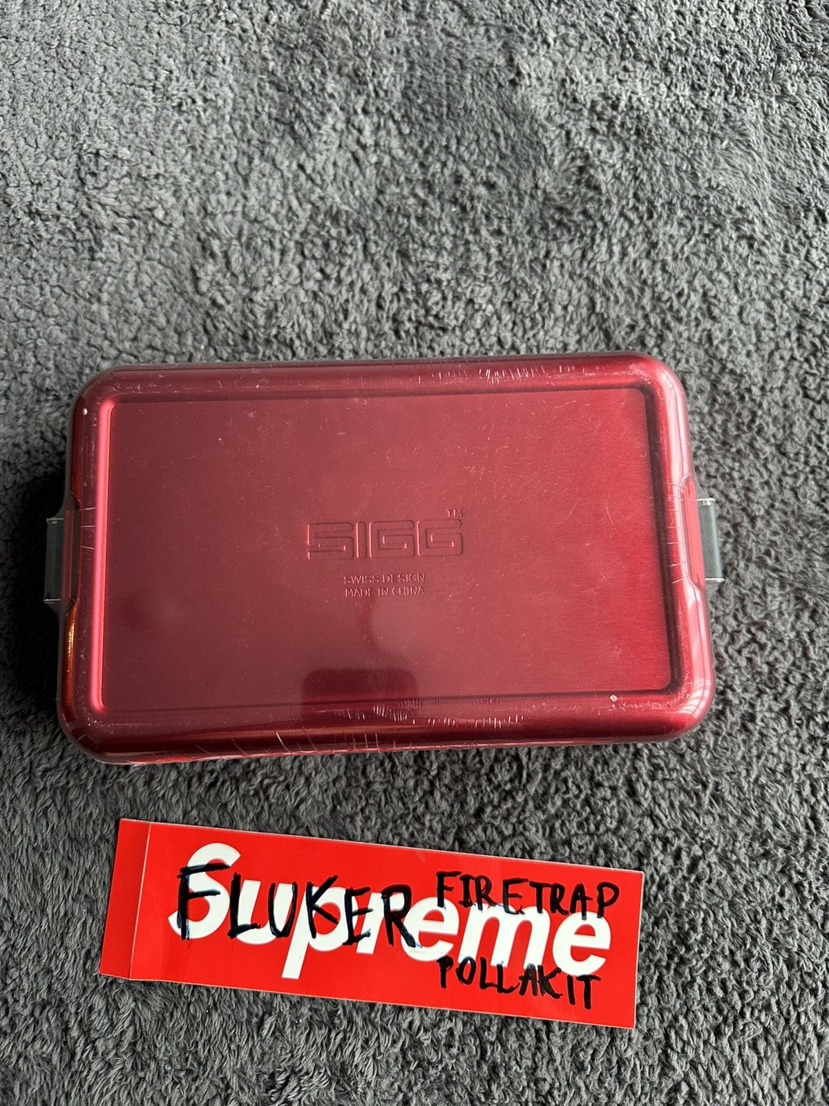 Supreme storage boxes Supreme SIGG Large Metal Box Plus Size ONE SIZE - 3 Thumbnail