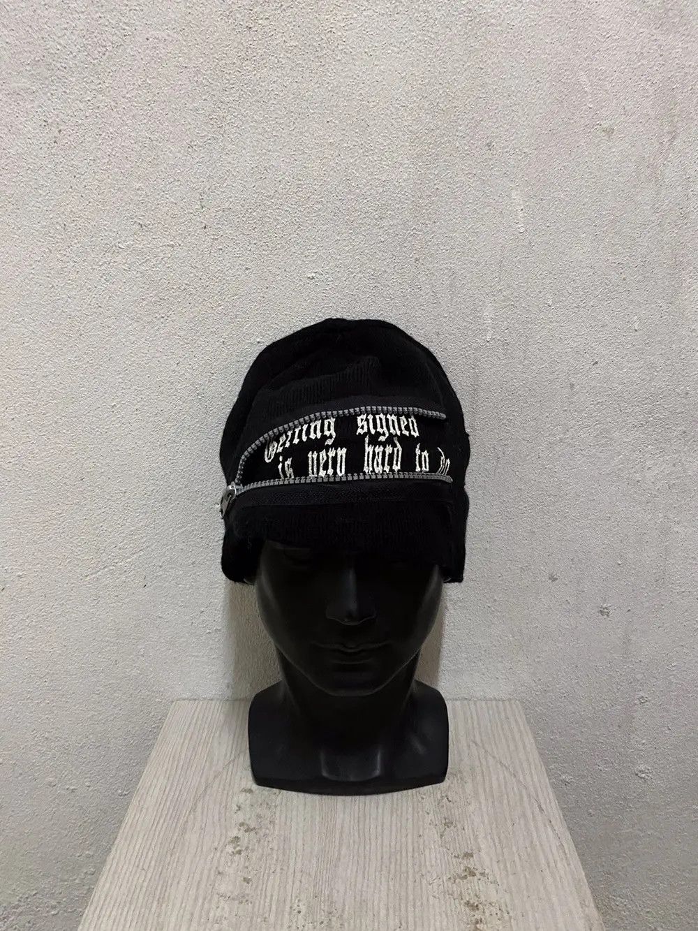 Japanese Brand Japanese Brand Rare Design Seditionaries Beanie Hat Size ONE SIZE - 2 Thumbnail