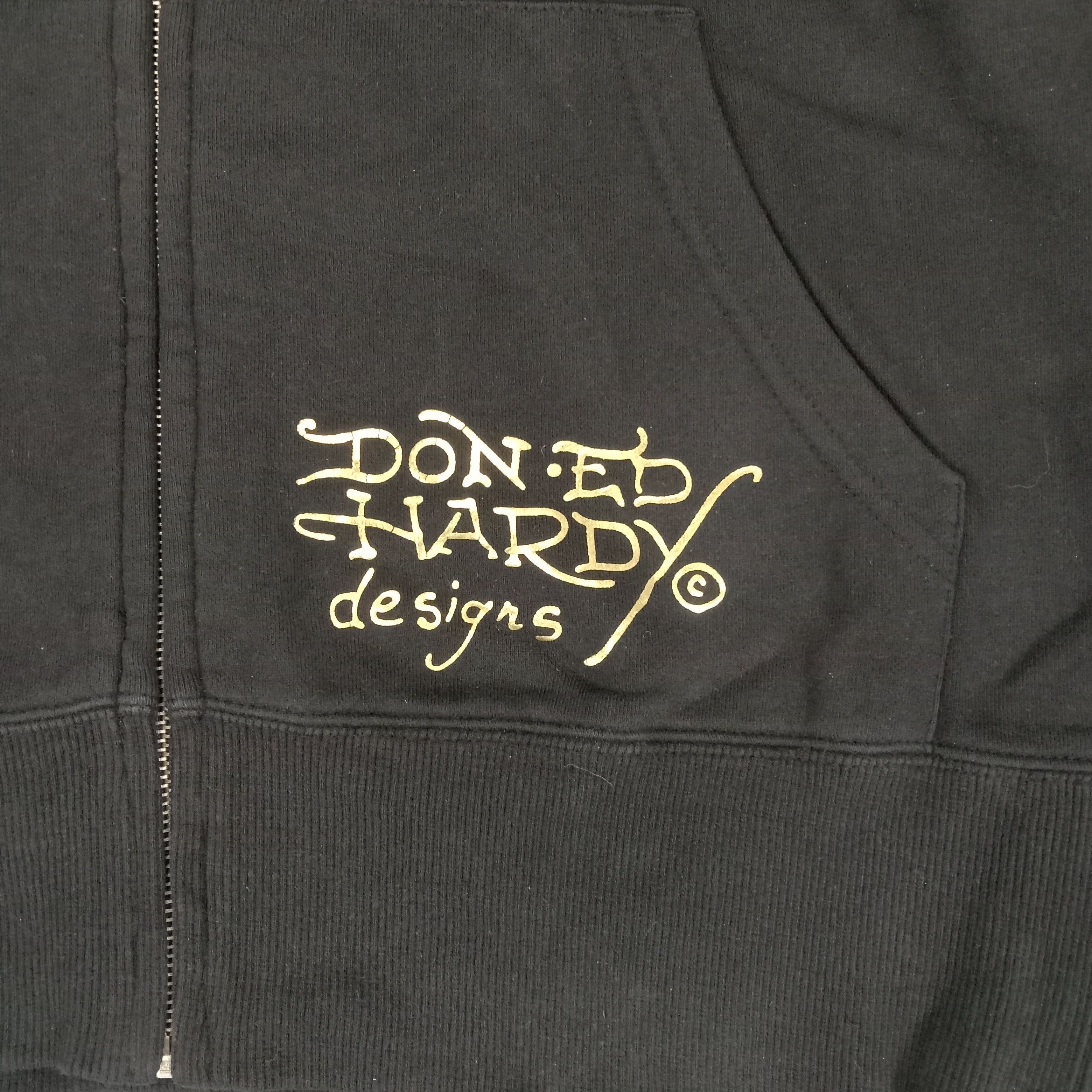 Ed Hardy × Vintage Ed Hardy by Christian Audiger Snake Art Hoodies Size US M / EU 48-50 / 2 - 5 Thumbnail