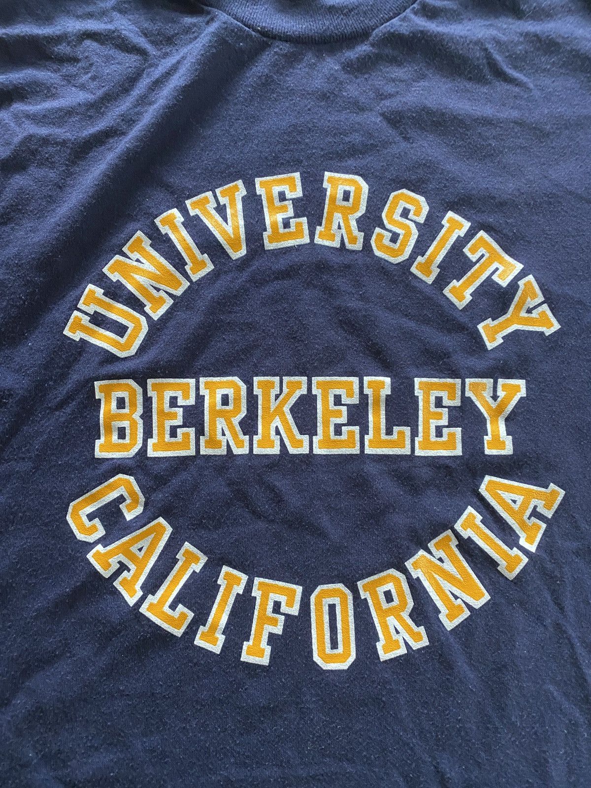 Velva Sheen Vintage 80’s UC Berkeley Velva Sheen Single Stitch Tee Size US S / EU 44-46 / 1 - 2 Thumbnail