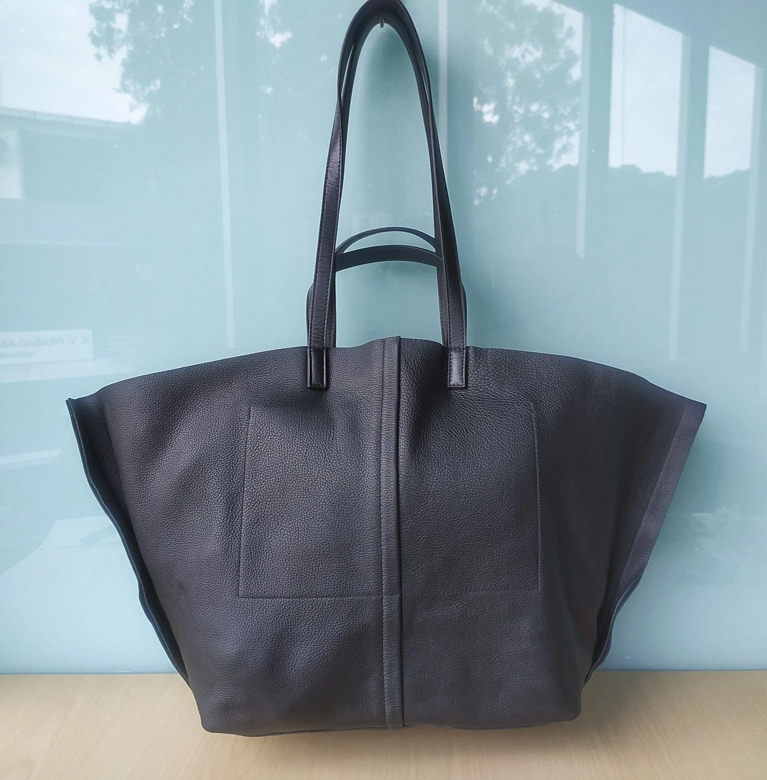 Allsaints AllSaints Phoenix Ew Leather Tote Bag FTP - 8056 Size ONE SIZE - 4 Thumbnail