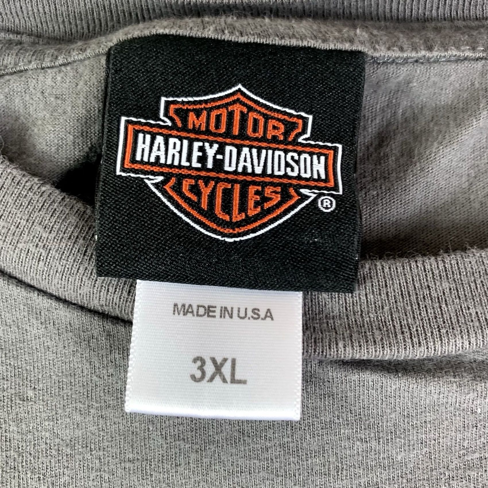 Harley Davidson Here'S the item specifications: Country of Origin: United States Size US XXL / EU 58 / 5 - 4 Thumbnail