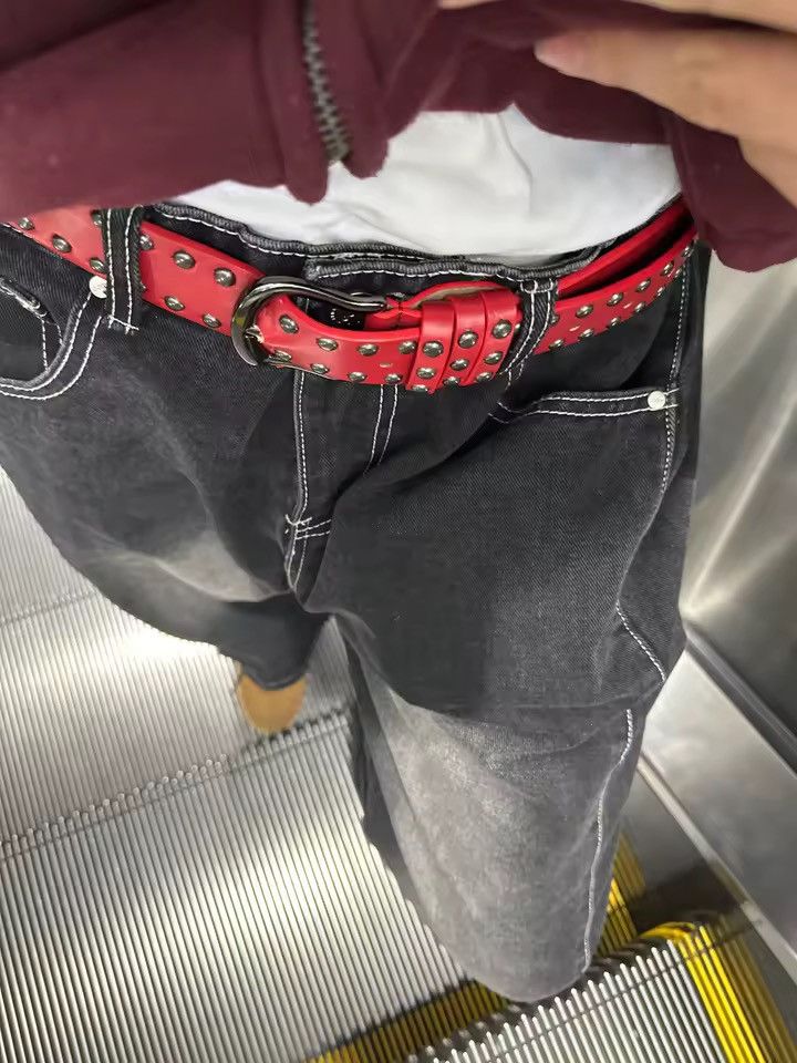 Japanese Brand Rock Studded Belt Size ONE SIZE - 1 Thumbnail
