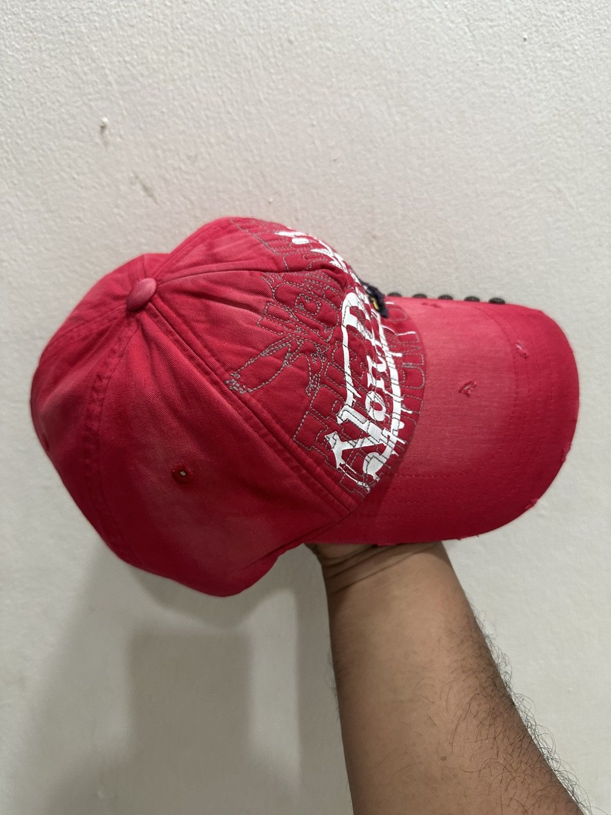 Von Dutch VTG Distress Von Dutch Punk Hat Size ONE SIZE - 4 Thumbnail