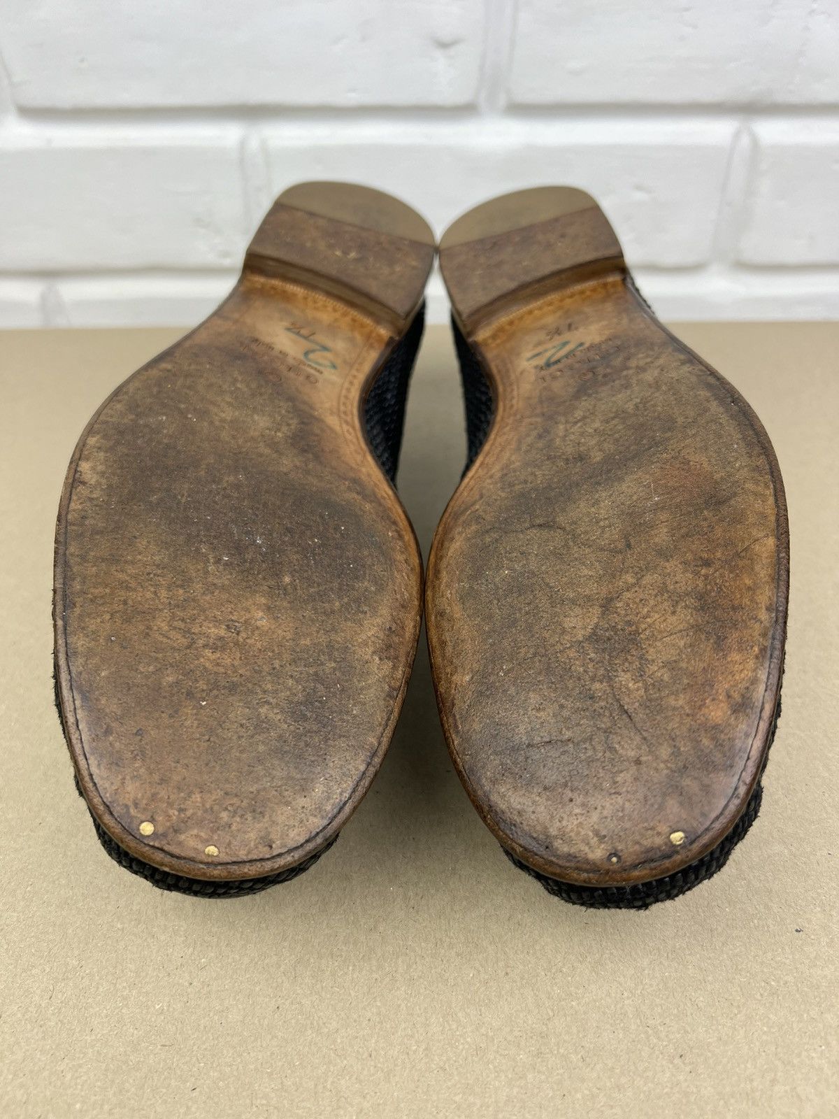 Gucci GUCCI Loafers Leather Shoes 1953 HORSEBIT Buckle Black Men’s Size US 8 / EU 41 - 17 Thumbnail