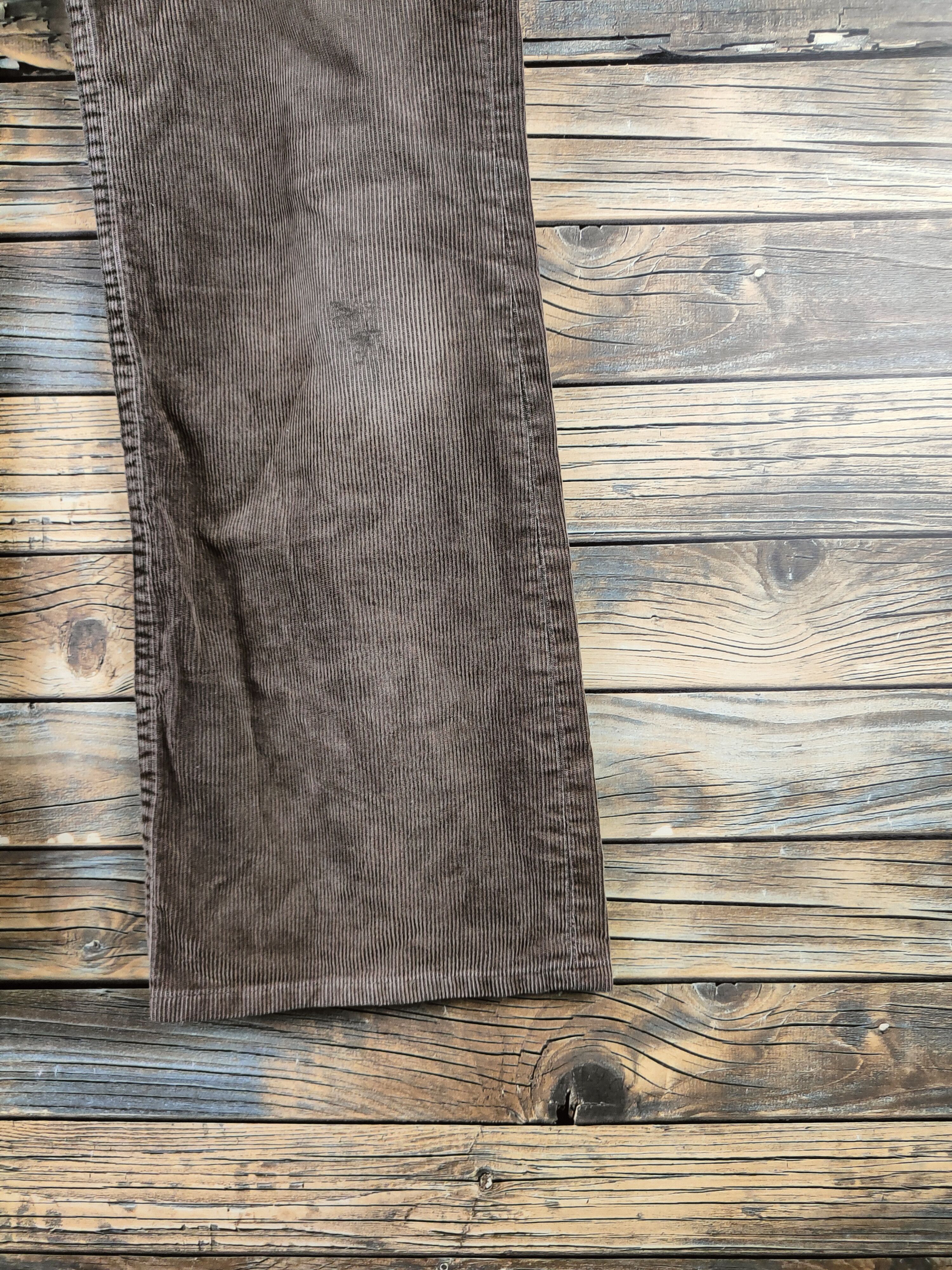 Levi's DL Levi's Brown Multipocket Corduroy Pants #46-419 Size US 32 / EU 48 - 6 Thumbnail