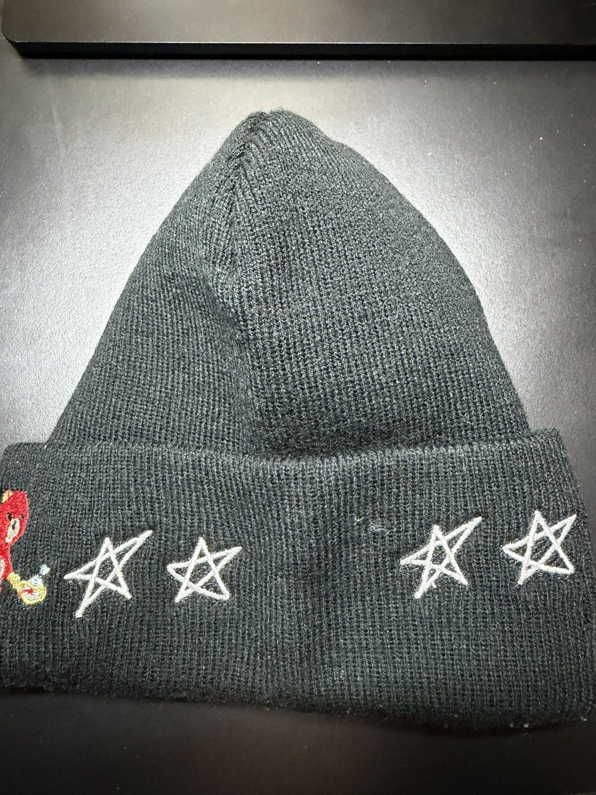 Travis Scott Travis Scott Astroworld Wish You Were Here Beanie Size ONE SIZE - 7 Thumbnail