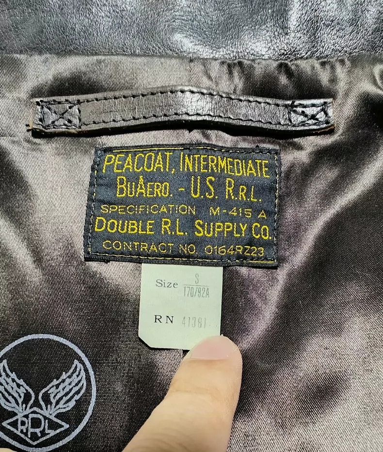 RRL Ralph Lauren RRL Ralph Lauren leather coat Size US S / EU 44-46 / 1 - 4 Thumbnail