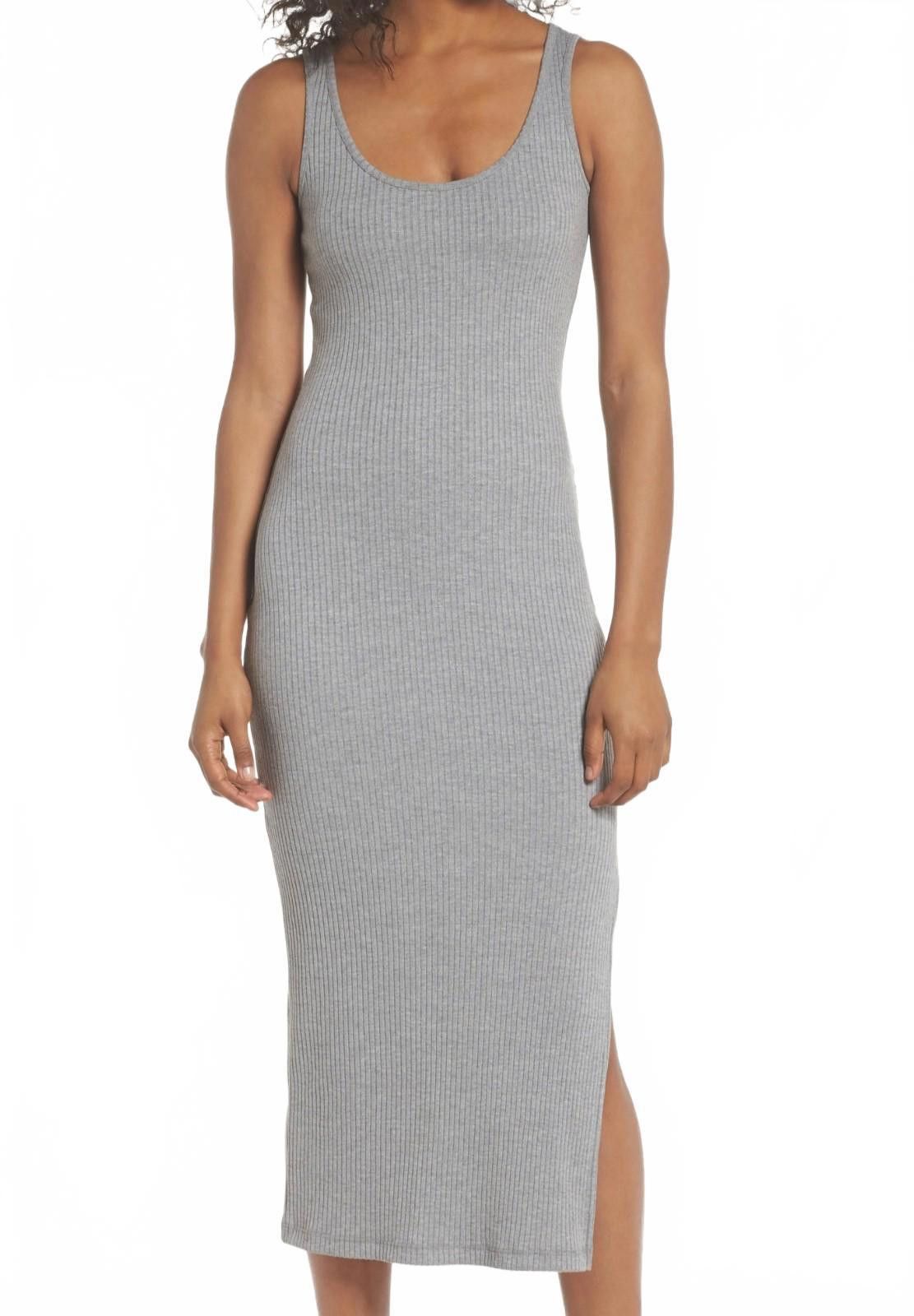 French Connection FRENCH CONNECTION Tommy Rib Knit Tank Dress (SMALL) Size S / US 4 / IT 40 - 6 Thumbnail
